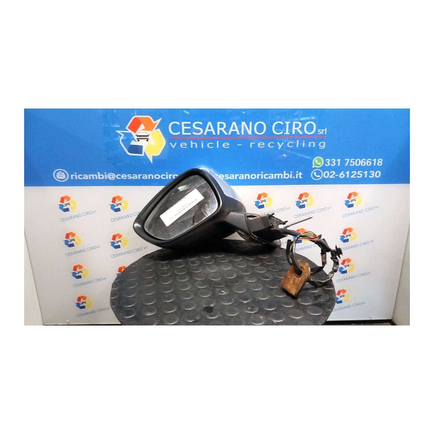 RETROVISORE EST. REGOLAZ. ELETTR. SX. 014 CITROEN C3 2A SERIE (A51) (03/13-06/17 ZM01 8154AS