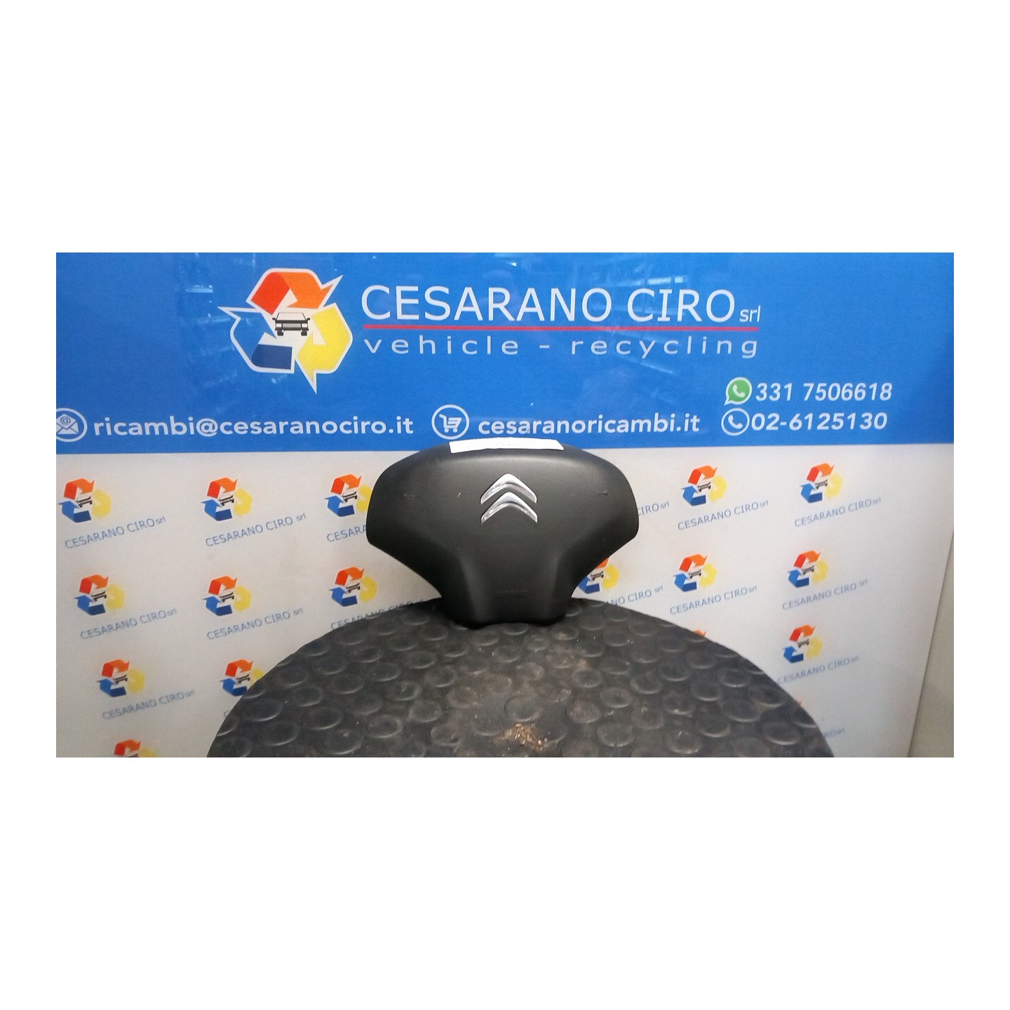 DISPOSITIVO AIRBAG LATO GUIDA 017 CITROEN C3 2A SERIE (A51) (03/13-06/17 ZM01 4112PS