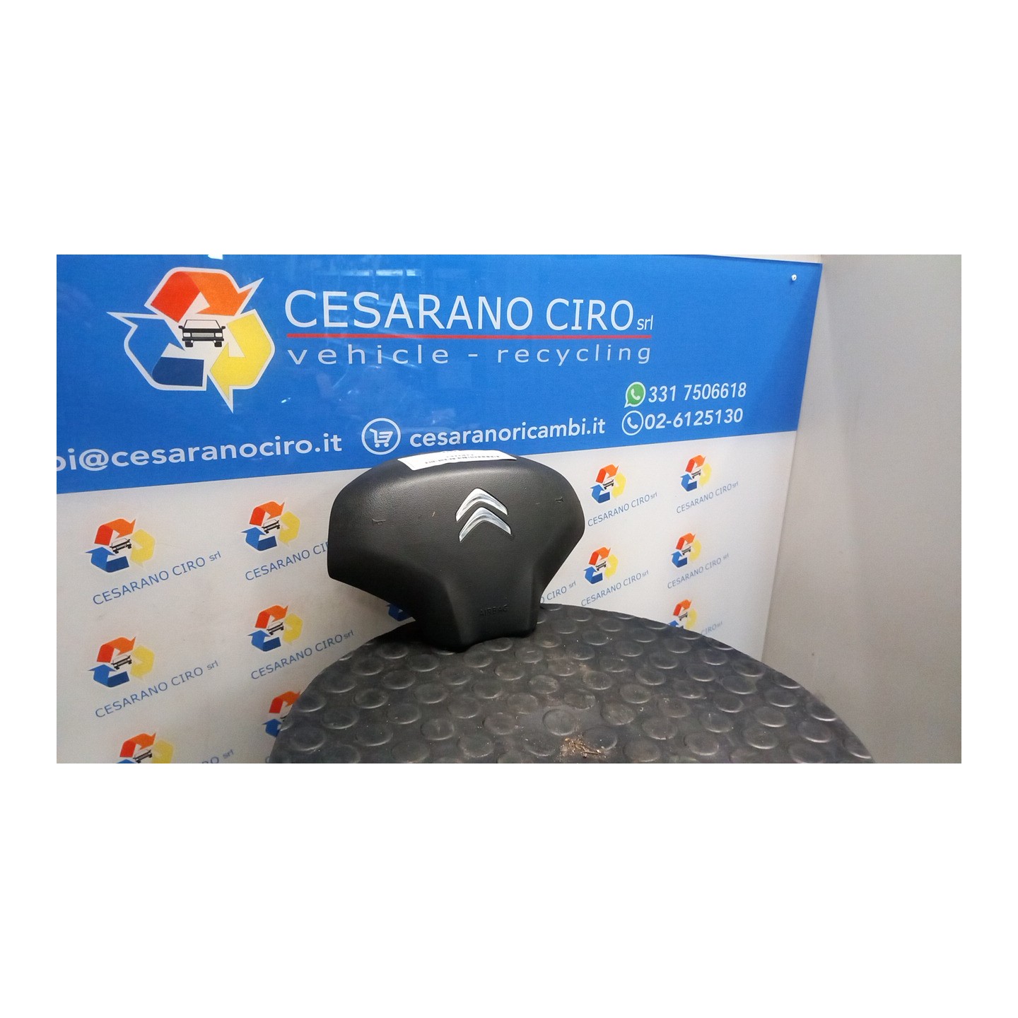 DISPOSITIVO AIRBAG LATO GUIDA 017 CITROEN C3 2A SERIE (A51) (03/13-06/17 ZM01 4112PS