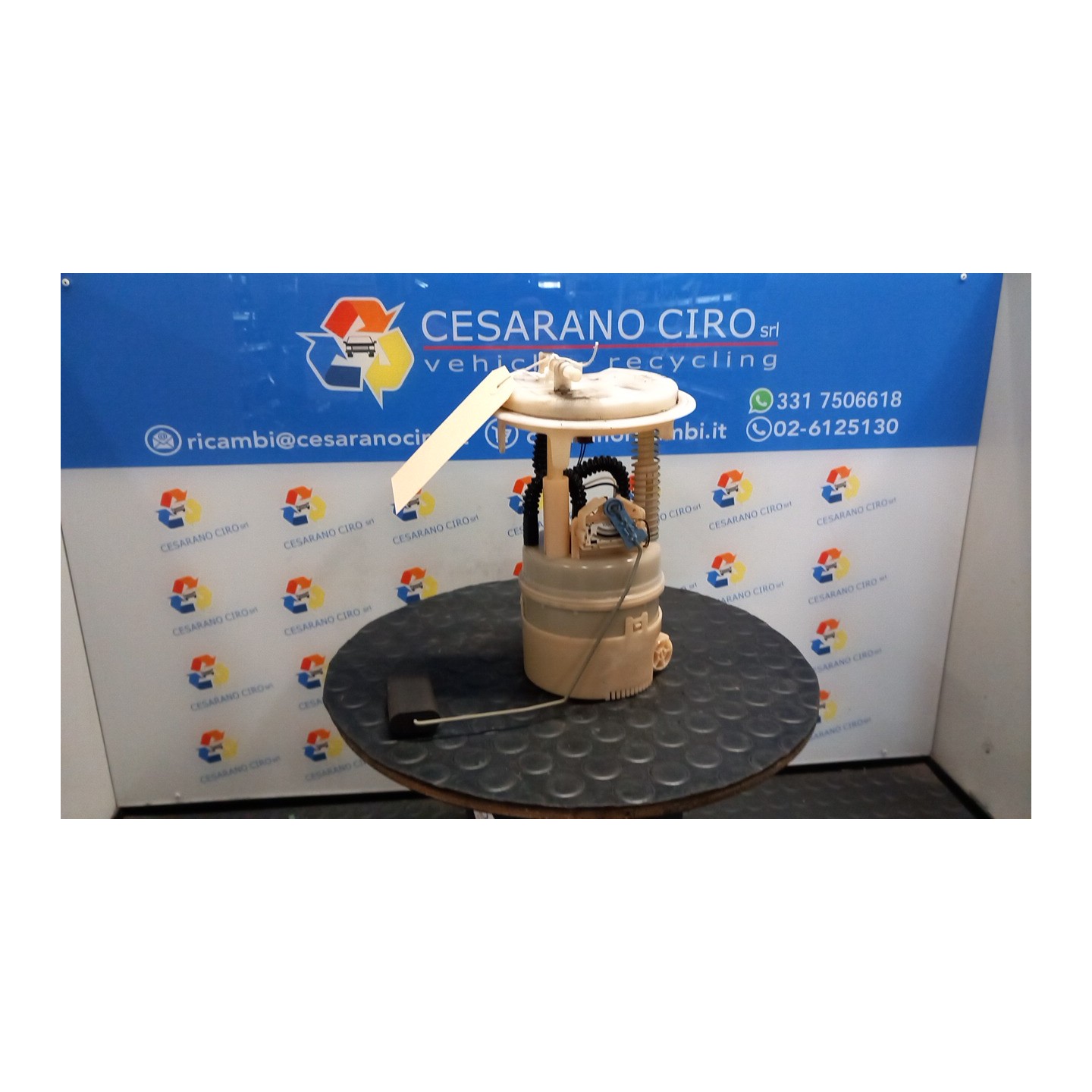 POMPA CARBURANTE C/TRASDUTTORE (GALLEGGIANTE) P/FILTRO ESTERNO 019 CITROEN C3 2A SERIE (A51) (03/13-06/17 ZM01 1525RG