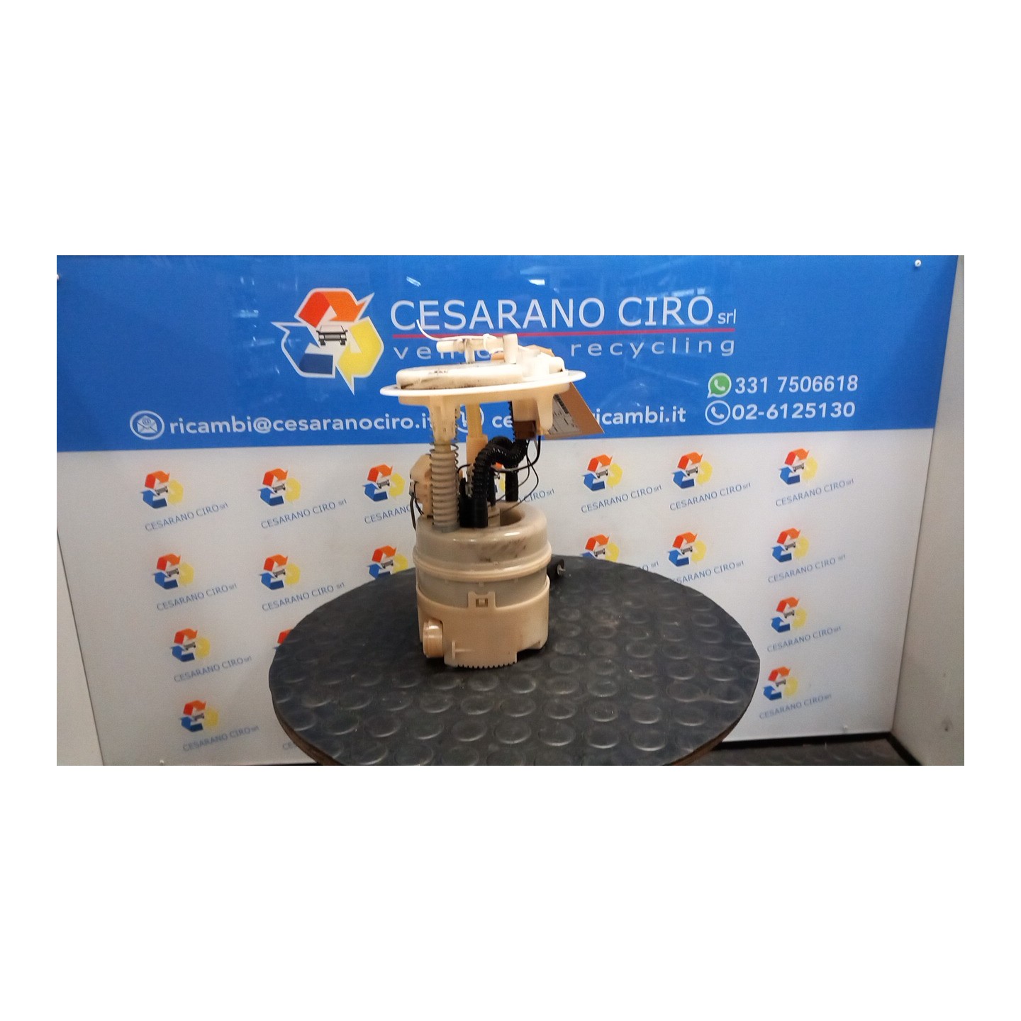 POMPA CARBURANTE C/TRASDUTTORE (GALLEGGIANTE) P/FILTRO ESTERNO 019 CITROEN C3 2A SERIE (A51) (03/13-06/17 ZM01 1525RG