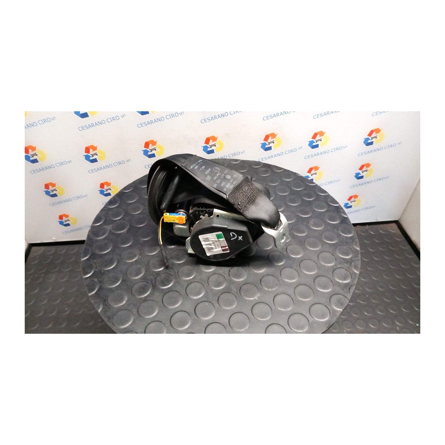CINTURA DI SICUREZZA ANT. DX. 034 VOLKSWAGEN GOLF (1K) (10/03-12/09) BSE 1K3857706TRAA