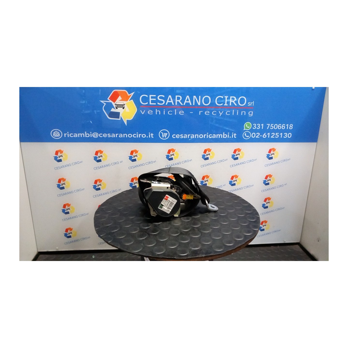 CINTURA DI SICUREZZA ANT. SX. 035 VOLKSWAGEN GOLF (1K) (10/03-12/09) BSE 1K3857705SRAA