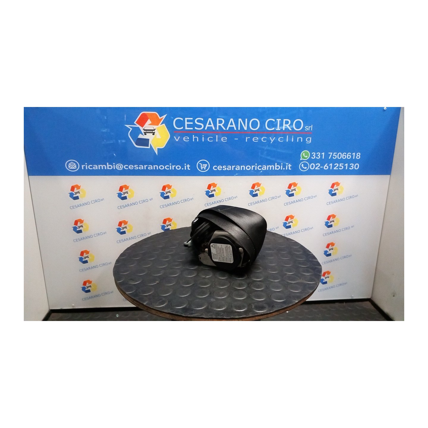 CINTURA DI SICUREZZA ANT. SX. 035 VOLKSWAGEN GOLF (1K) (10/03-12/09) BSE 1K3857705SRAA