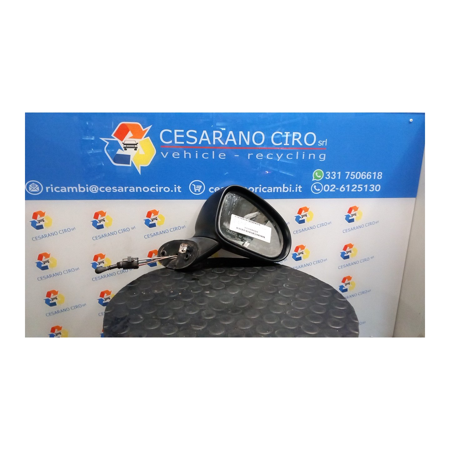 RETROVISORE EST. DX. 055 CHEVROLET (DAEWOO) MATIZ (M200) (04/05-12/10) A08S3 96600221