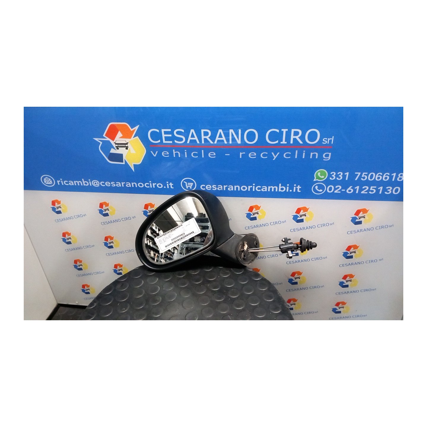 RETROVISORE EST. SX. 056 CHEVROLET (DAEWOO) MATIZ (M200) (04/05-12/10) A08S3 96600405