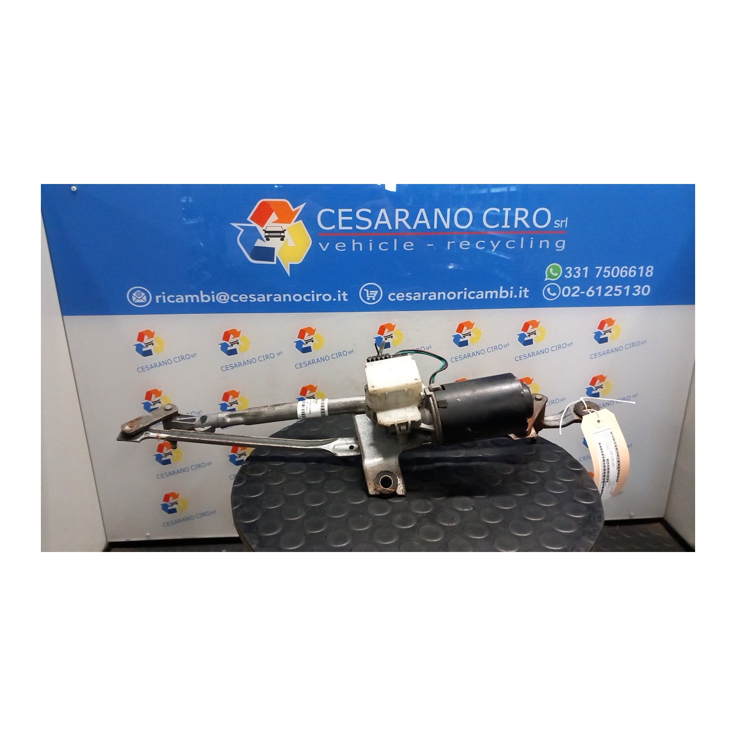 MOTORINO TERGIPARABREZZA 065 FIAT PUNTO 1A SERIE (11/93-10/99) 176B9000 9948307