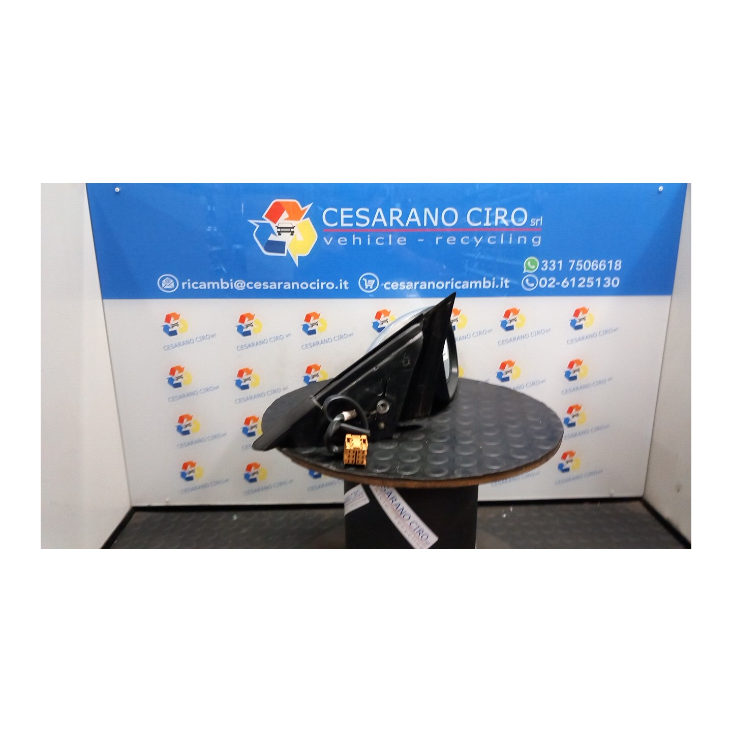 RETROVISORE EST. REGOLAZ. ELETTR. ORIENTABILE DX. 091 SEAT IBIZA (6L) (12/01-08/09) BXV 6L1857508AB9B9