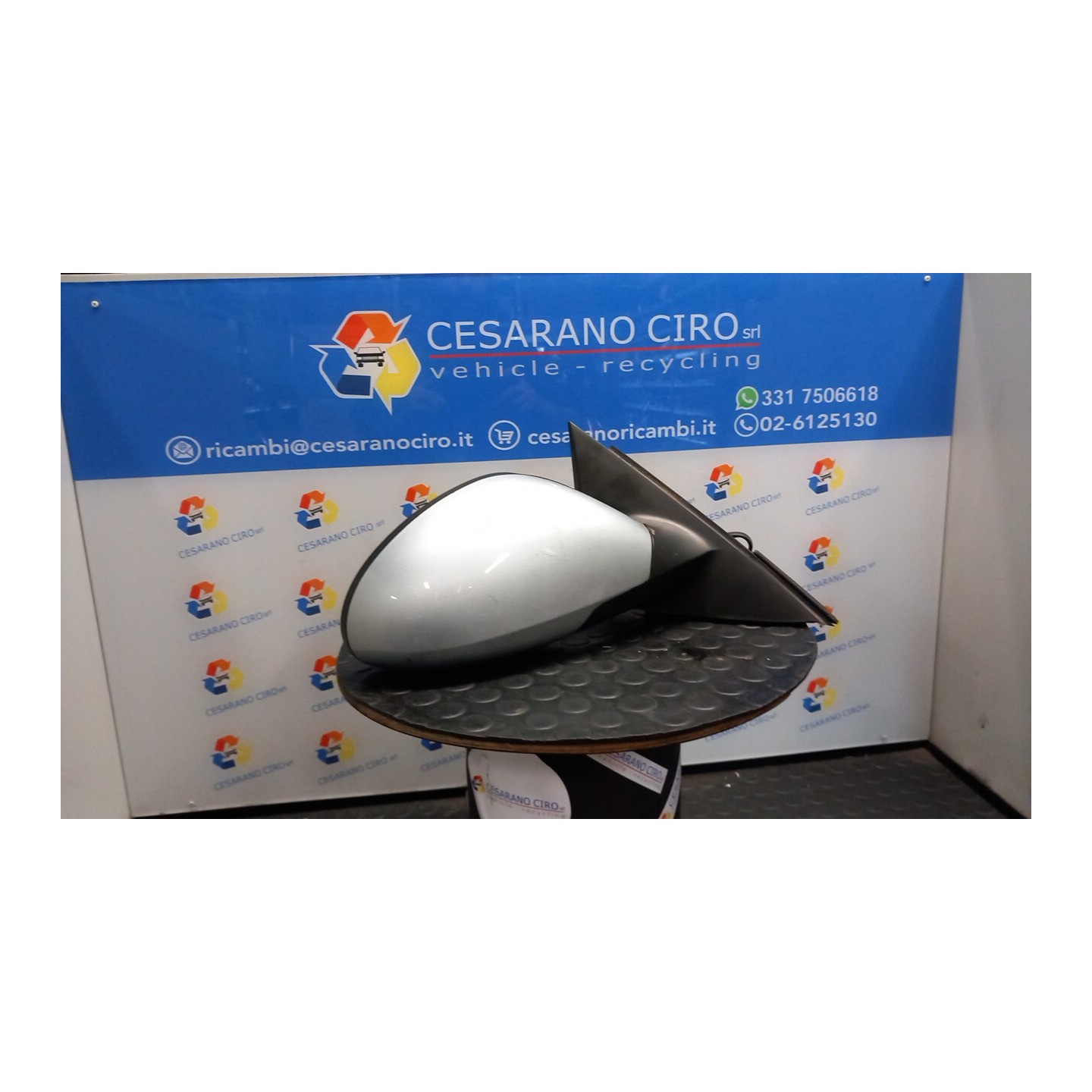 RETROVISORE EST. REGOLAZ. ELETTR. ORIENTABILE DX. 091 SEAT IBIZA (6L) (12/01-08/09) BXV 6L1857508AB9B9