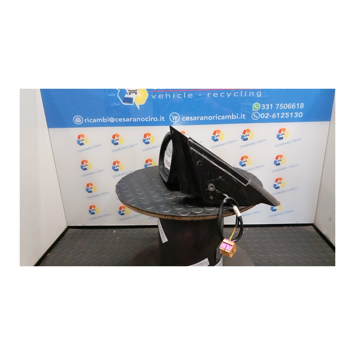 RETROVISORE EST. REGOLAZ. ELETTR. ORIENTABILE SX. 092 SEAT IBIZA (6L) (12/01-08/09) BXV 6L1857507AB9B9