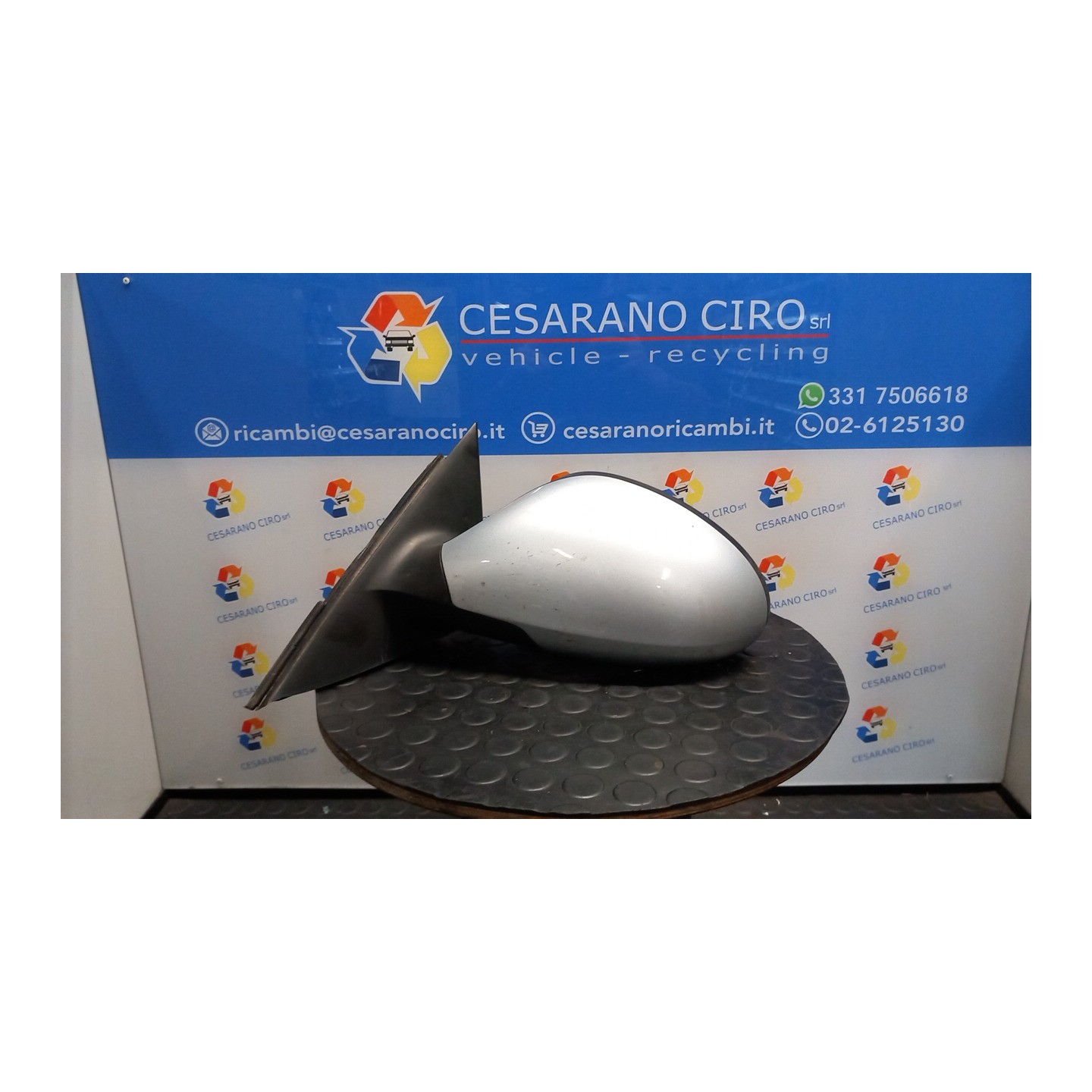 RETROVISORE EST. REGOLAZ. ELETTR. ORIENTABILE SX. 092 SEAT IBIZA (6L) (12/01-08/09) BXV 6L1857507AB9B9