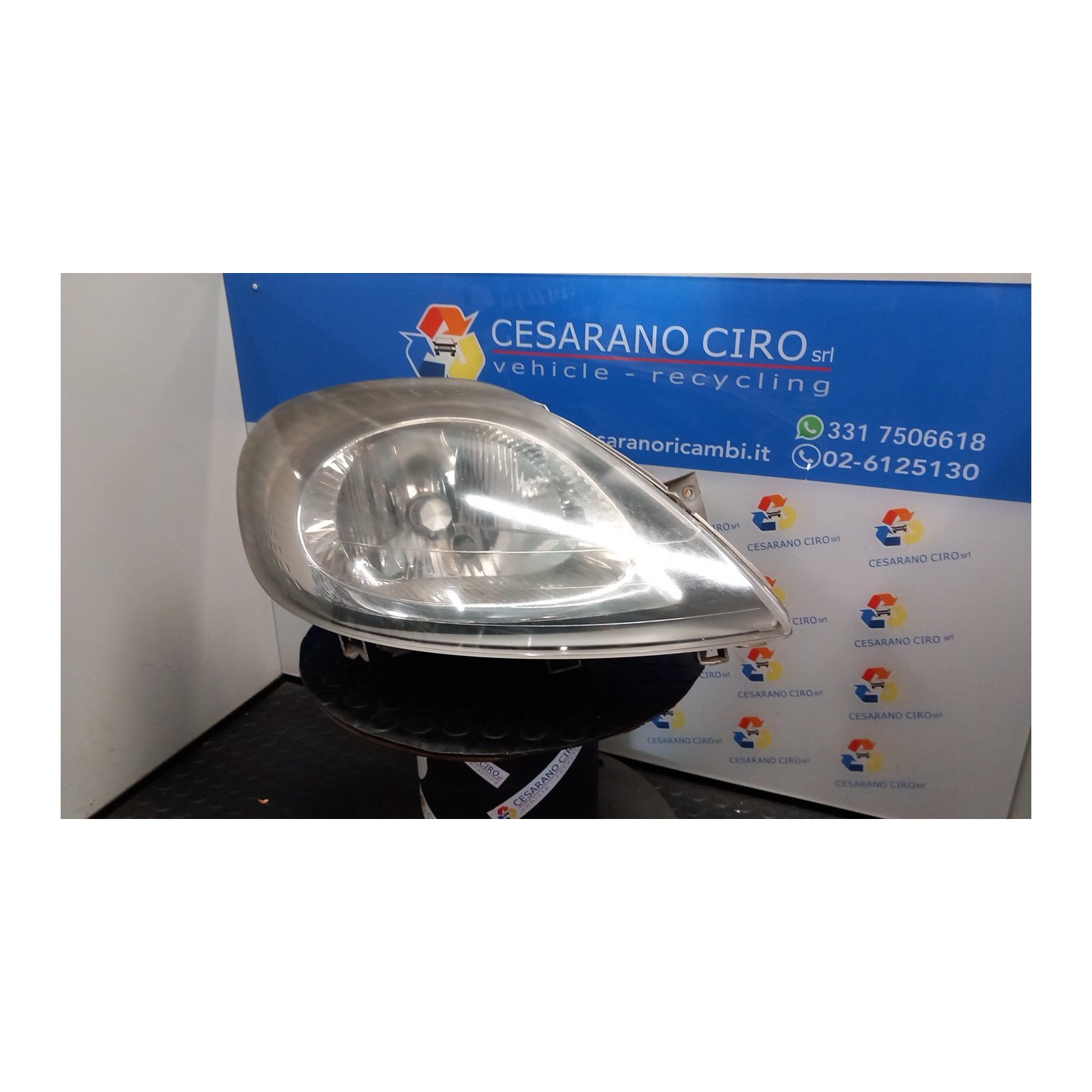 PROIETTORE SX. 094 RENAULT TRAFIC (06/01-09/06) F8QM6 7700311371