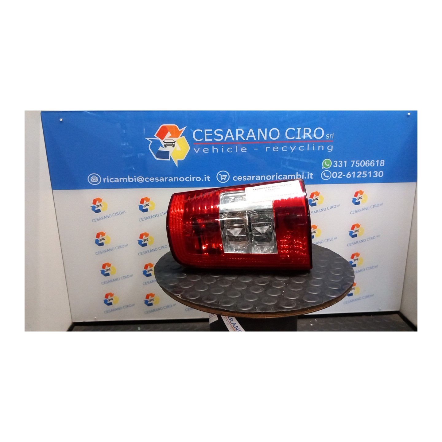 FANALE POST. DAM 10534FV DX. 105 CITROEN BERLINGO (10/02-04/08) 9HX 6351EC