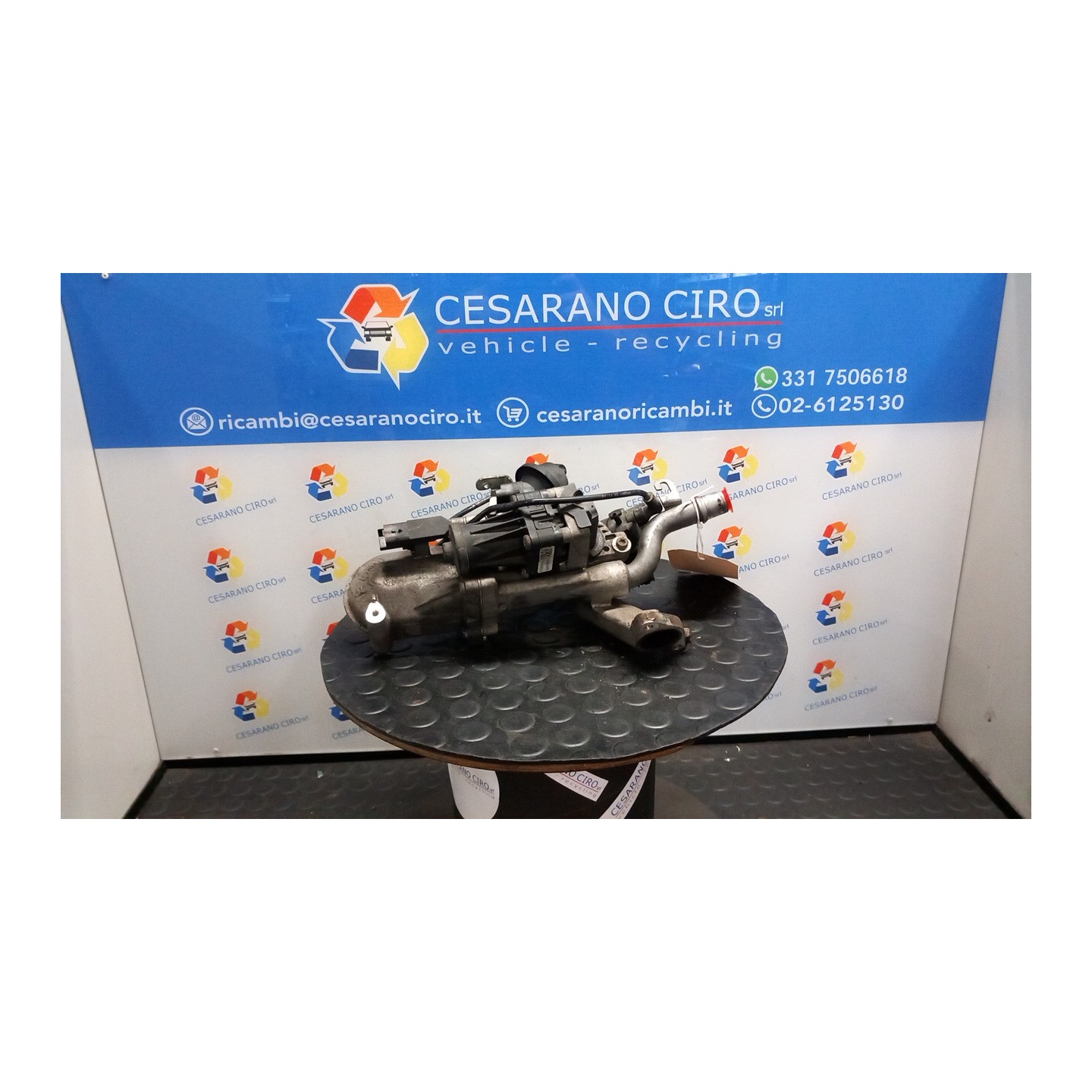 SCAMBIATORE CALORE EGR C/SENSORE 007 FORD C-MAX (CB7) (09/10-05/15) T1DA 1708004