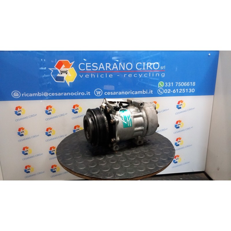 COMPRESSORE A/C -10/04 022 RENAULT ESPACE 3A SERIE (11/02-04/06) F4RA7 8200678506
