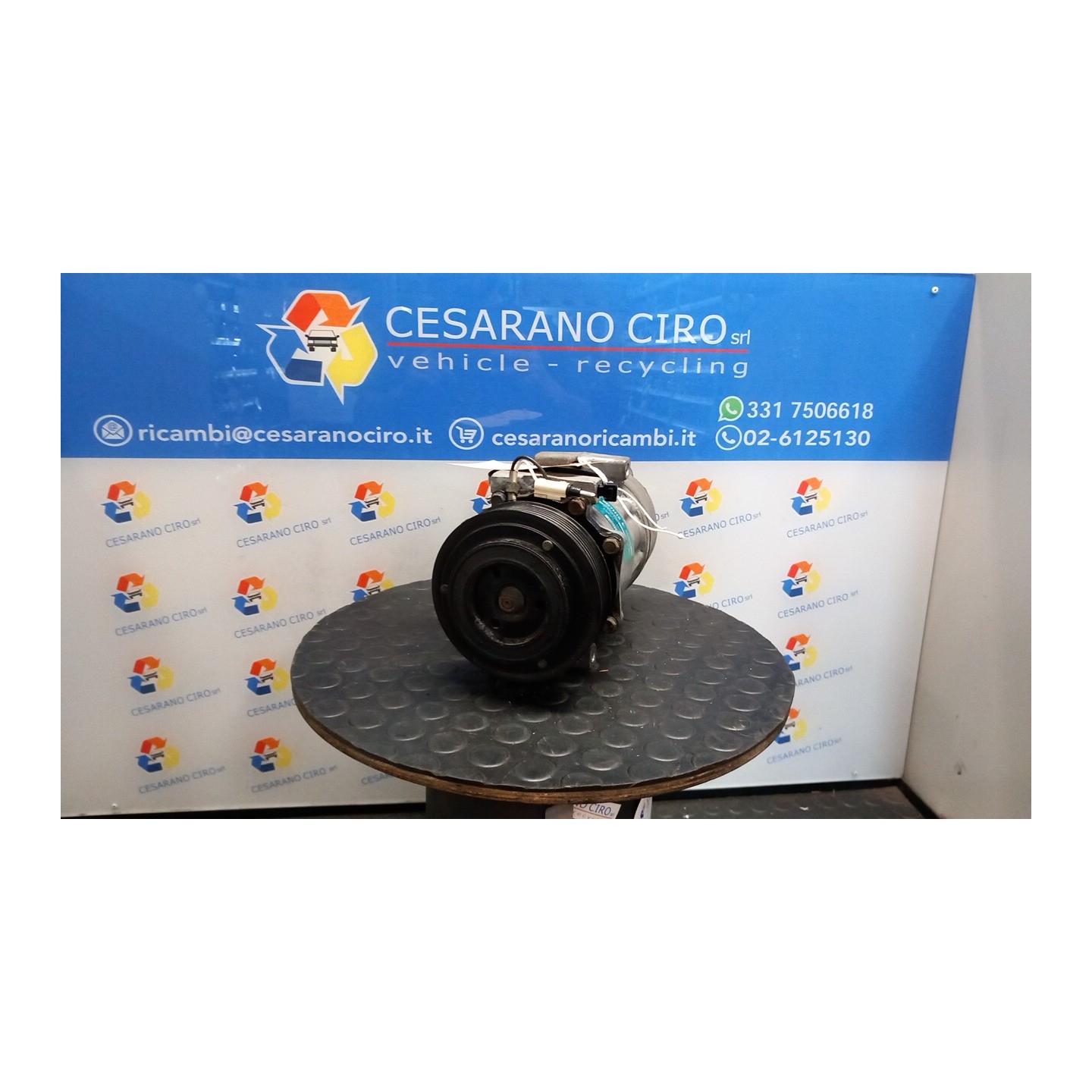 COMPRESSORE A/C -10/04 022 RENAULT ESPACE 3A SERIE (11/02-04/06) F4RA7 8200678506