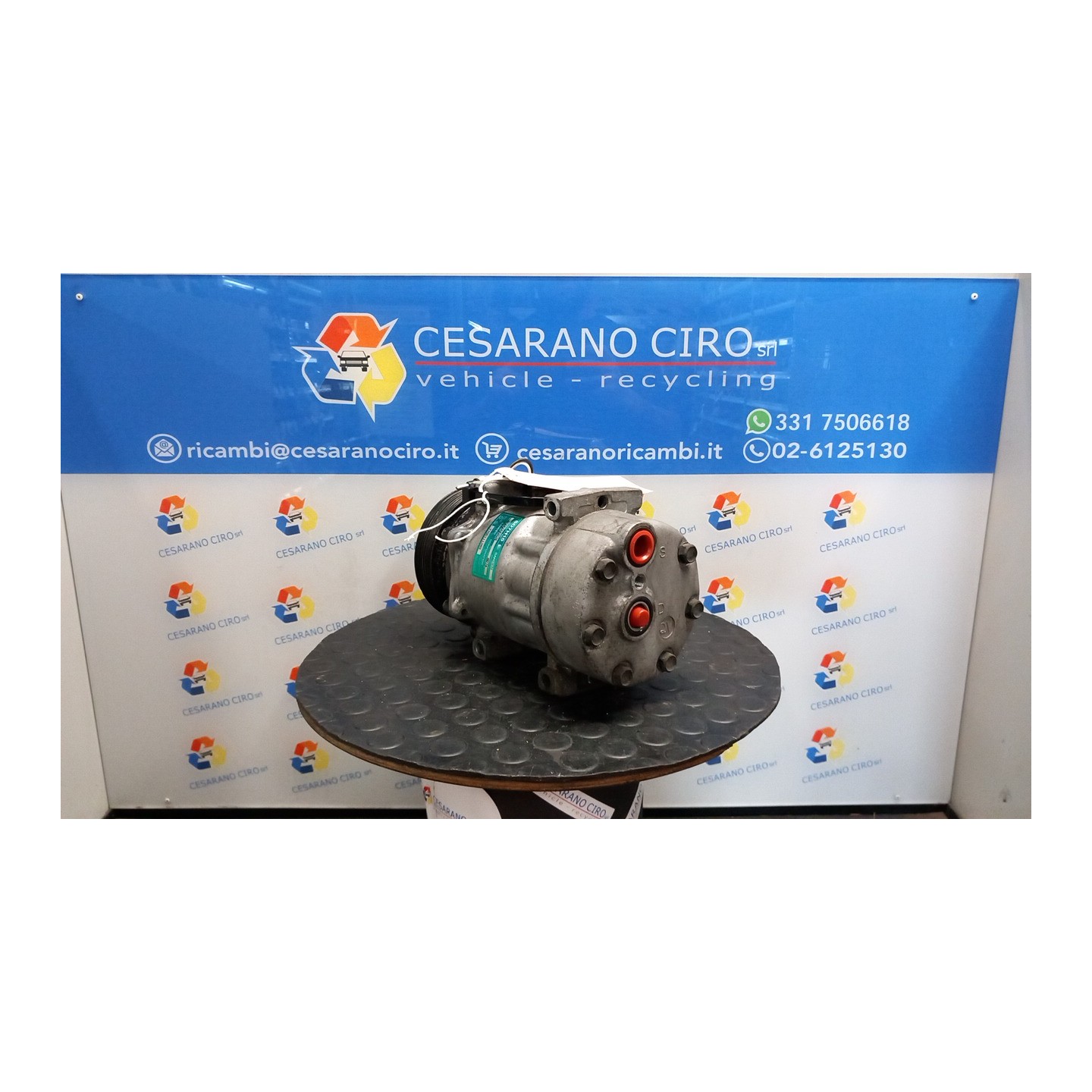 COMPRESSORE A/C -10/04 022 RENAULT ESPACE 3A SERIE (11/02-04/06) F4RA7 8200678506