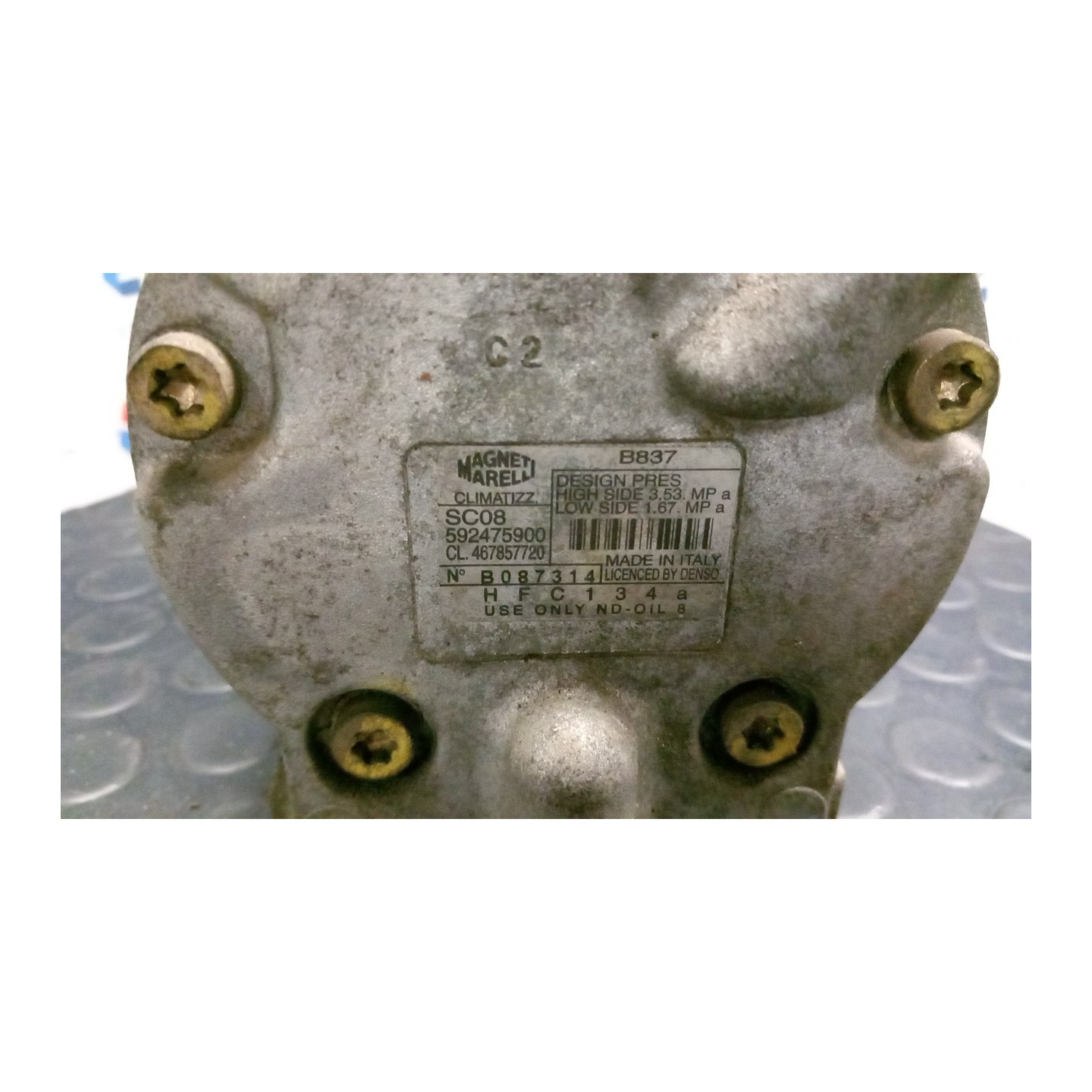 COMPRESSORE A/C 025 LANCIA Y (10/00-03/04) 188A4000 51747318