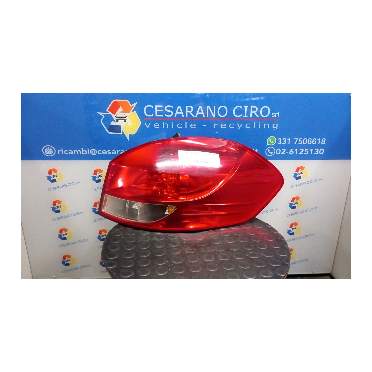 FANALE POST. DX. 015 RENAULT CLIO 3A SERIE (05/09-) D4FH7 8200586844