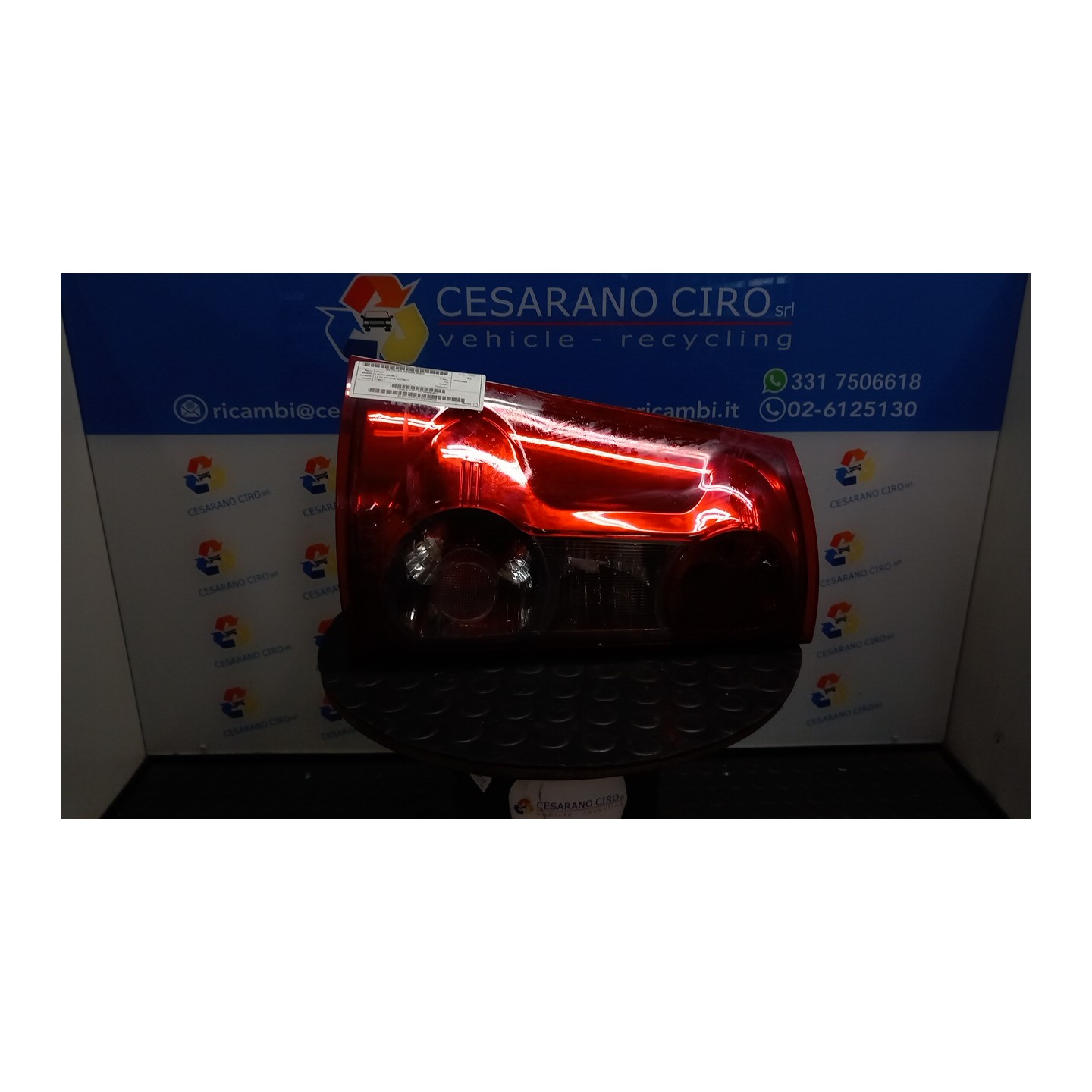FANALE POST. SX. 027 DACIA LOGAN (05/08-) K7MF7 8200864612