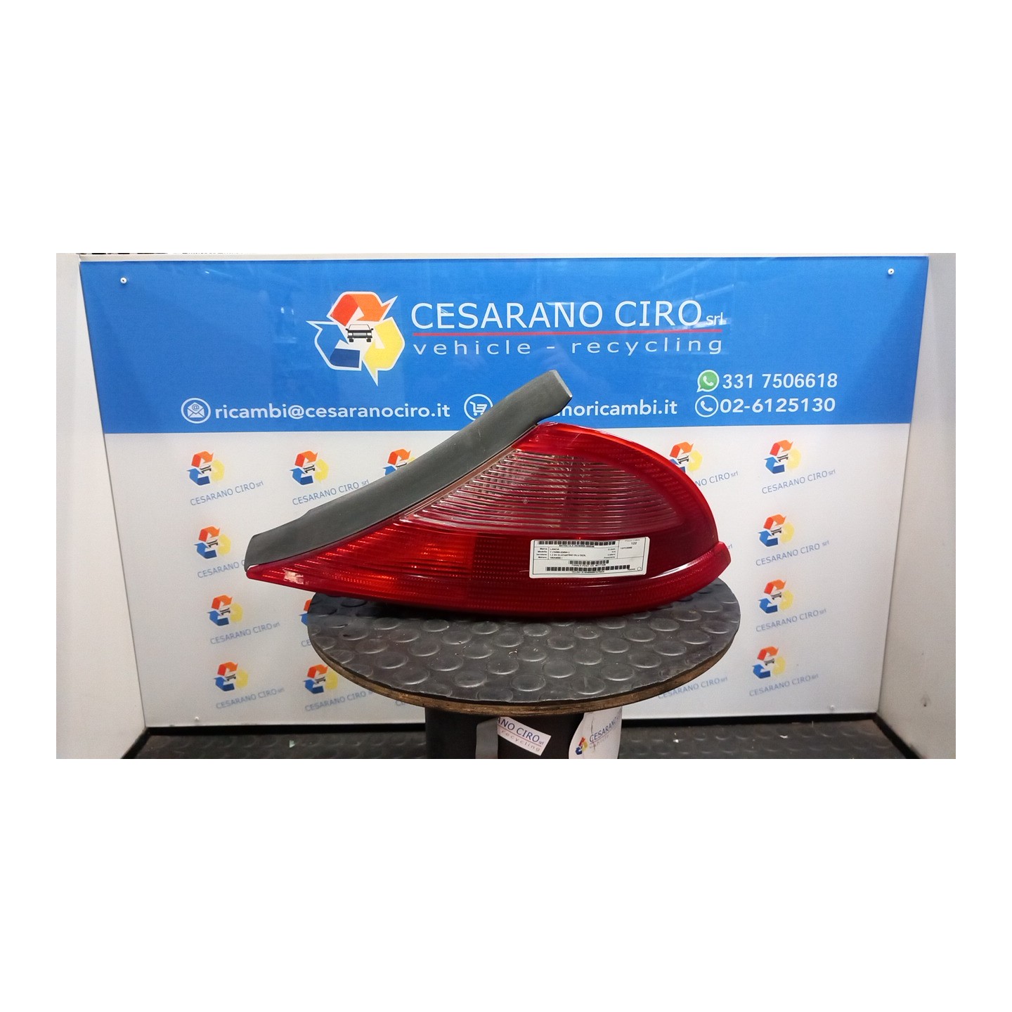 FANALE POST. DX. 046 LANCIA Y (10/00-03/04) 188A4000 46777339
