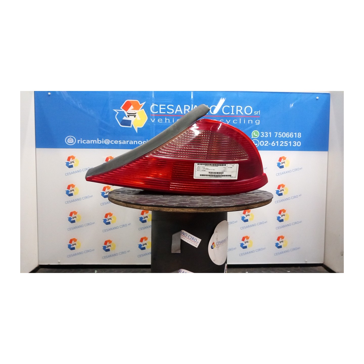 FANALE POST. DX. 046 LANCIA Y (10/00-03/04) 188A4000 46777339