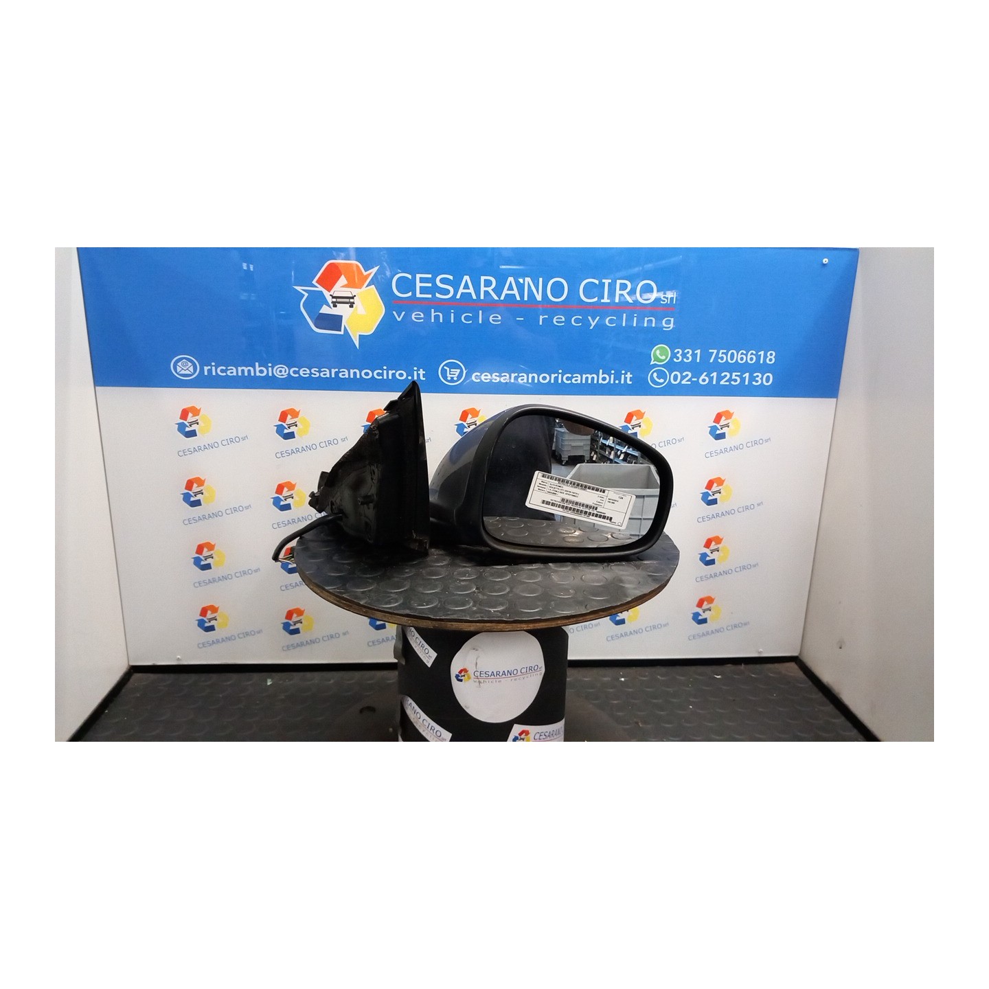 RETROVISORE EST. REGOLAZ. ELETTR. DX. 001 ALFA ROMEO GIULIETTA (X7) (03/10-10/13) 940A3000 156090459