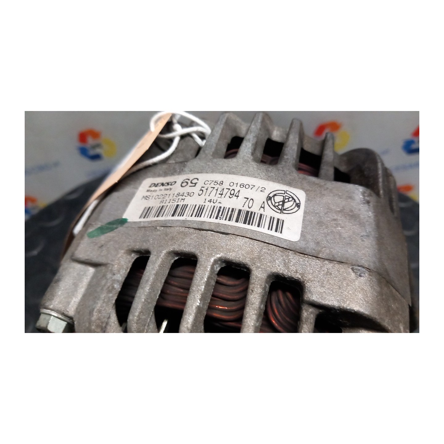 ALTERNATORE 037 FIAT GRANDE PUNTO (2Y) (06/05-12/08 350A1000 52003536