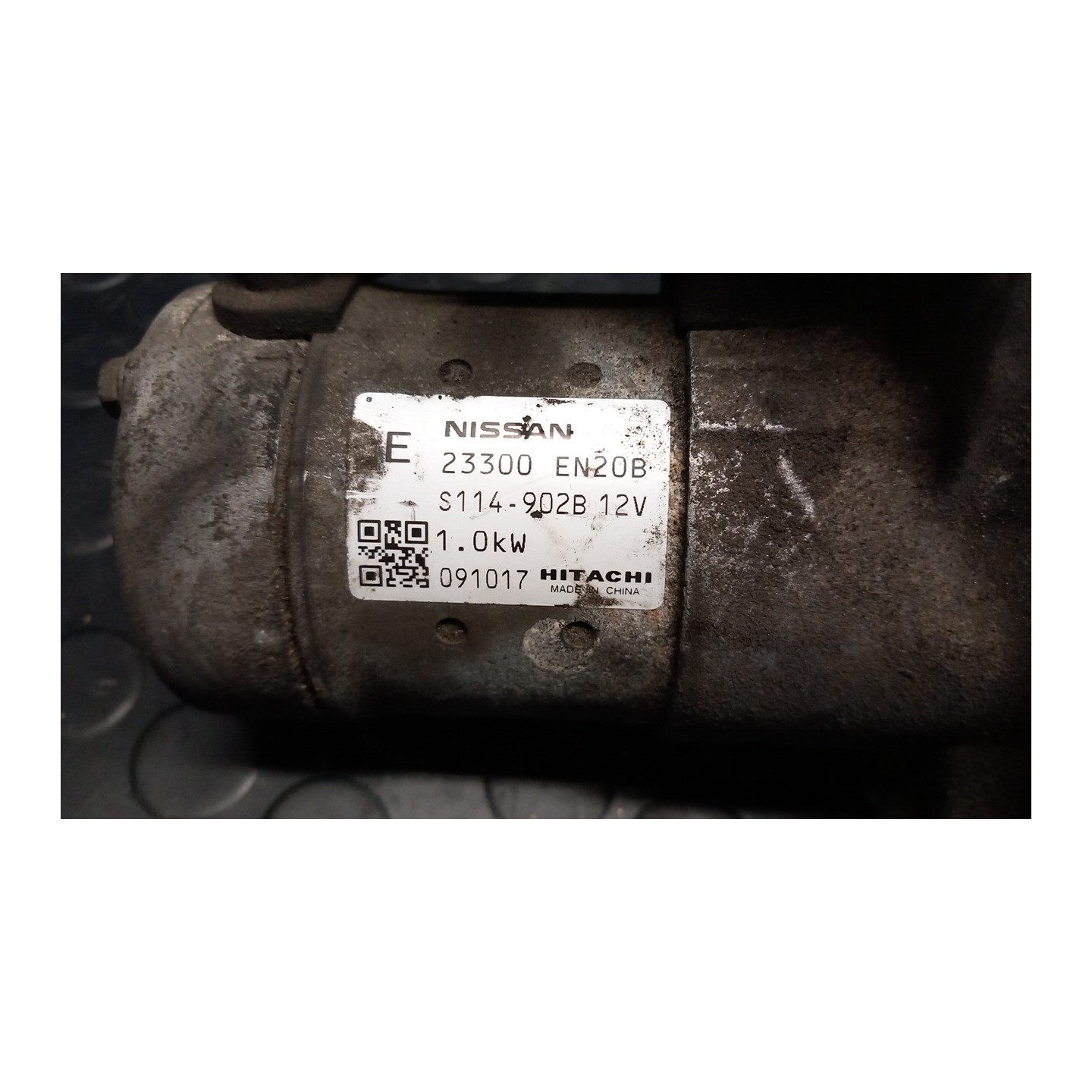 MOTORINO AVVIAMENTO 040 NISSAN QASHQAI (J10E/JJ10E) (02/07-12 MR20 23300EN20B