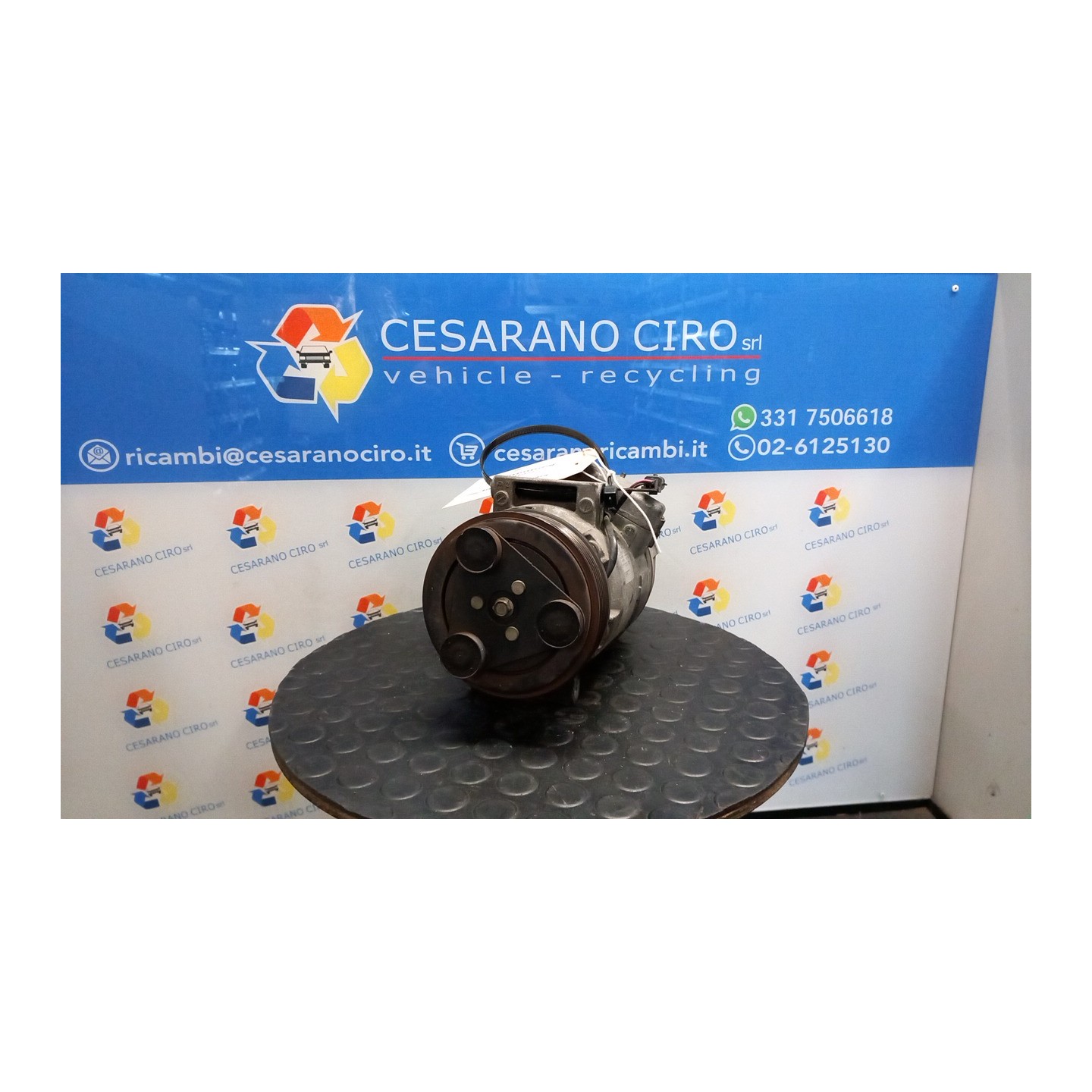 COMPRESSORE A/C 041 NISSAN QASHQAI (J10E/JJ10E) (02/07-12 MR20 92600BR20A