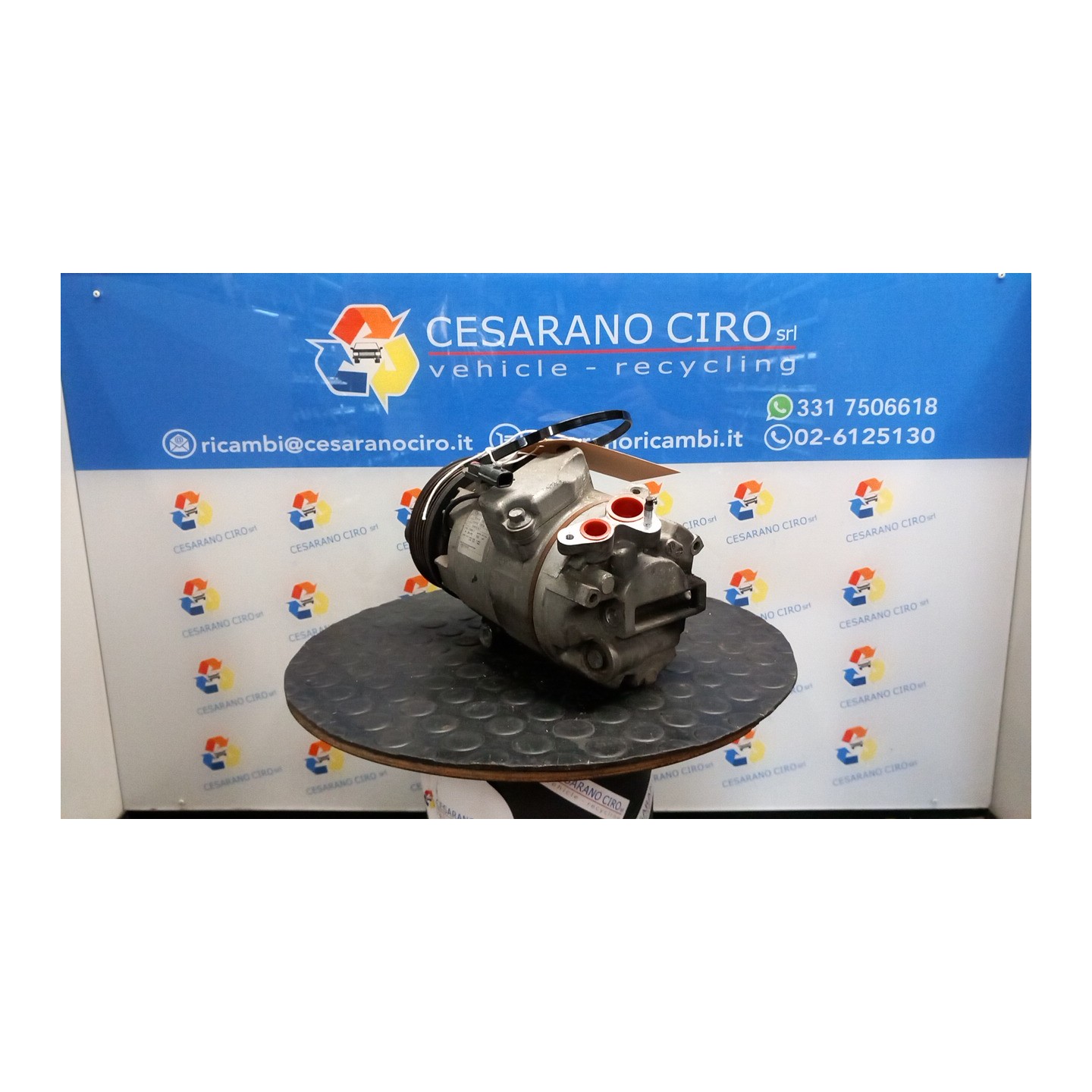 COMPRESSORE A/C 041 NISSAN QASHQAI (J10E/JJ10E) (02/07-12 MR20 92600BR20A