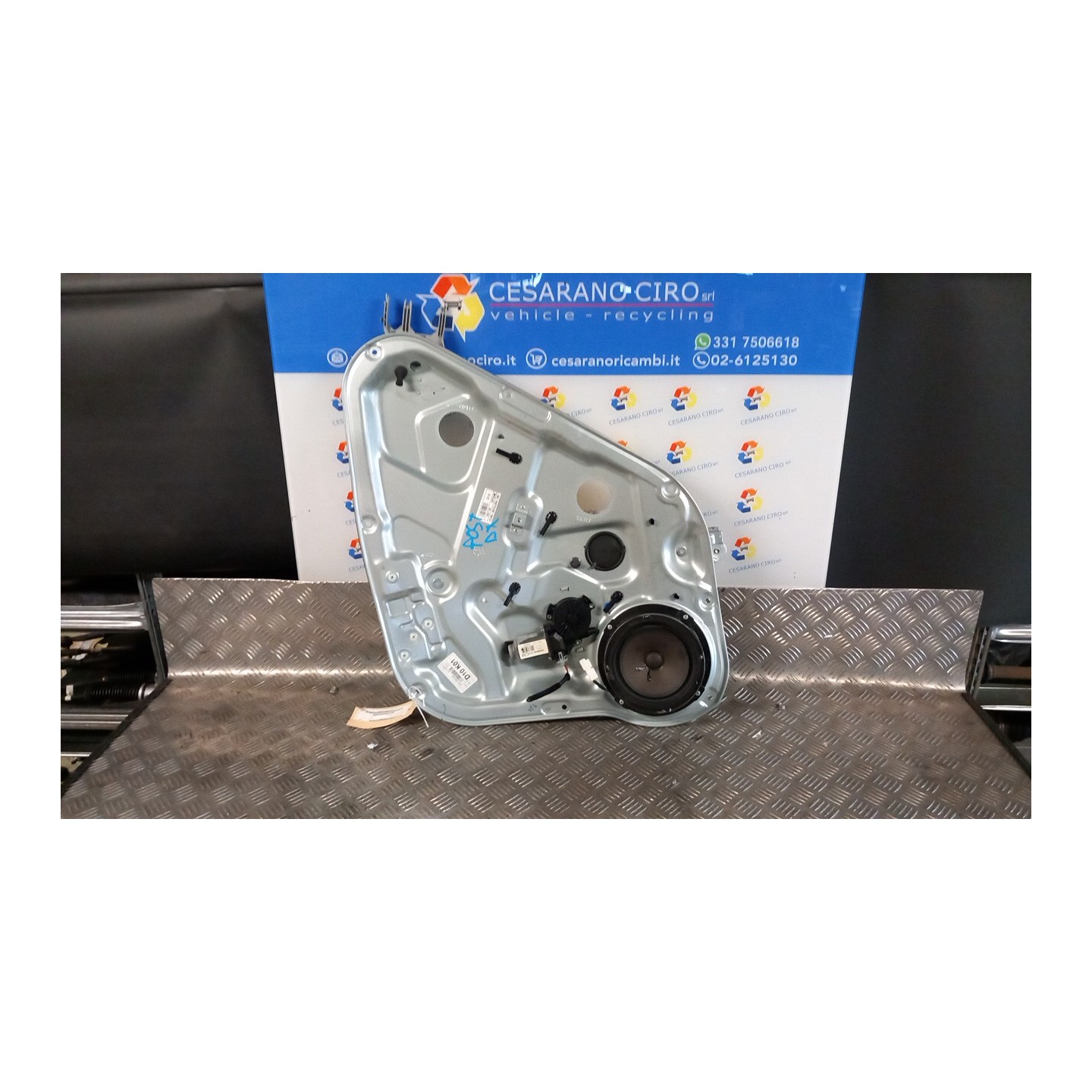 ALZACRISTALLO ELETTR. PORTA POST. DX. 046 HYUNDAI SANTA FE 2A SERIE (03/06-12/10 D4EB 834812B000