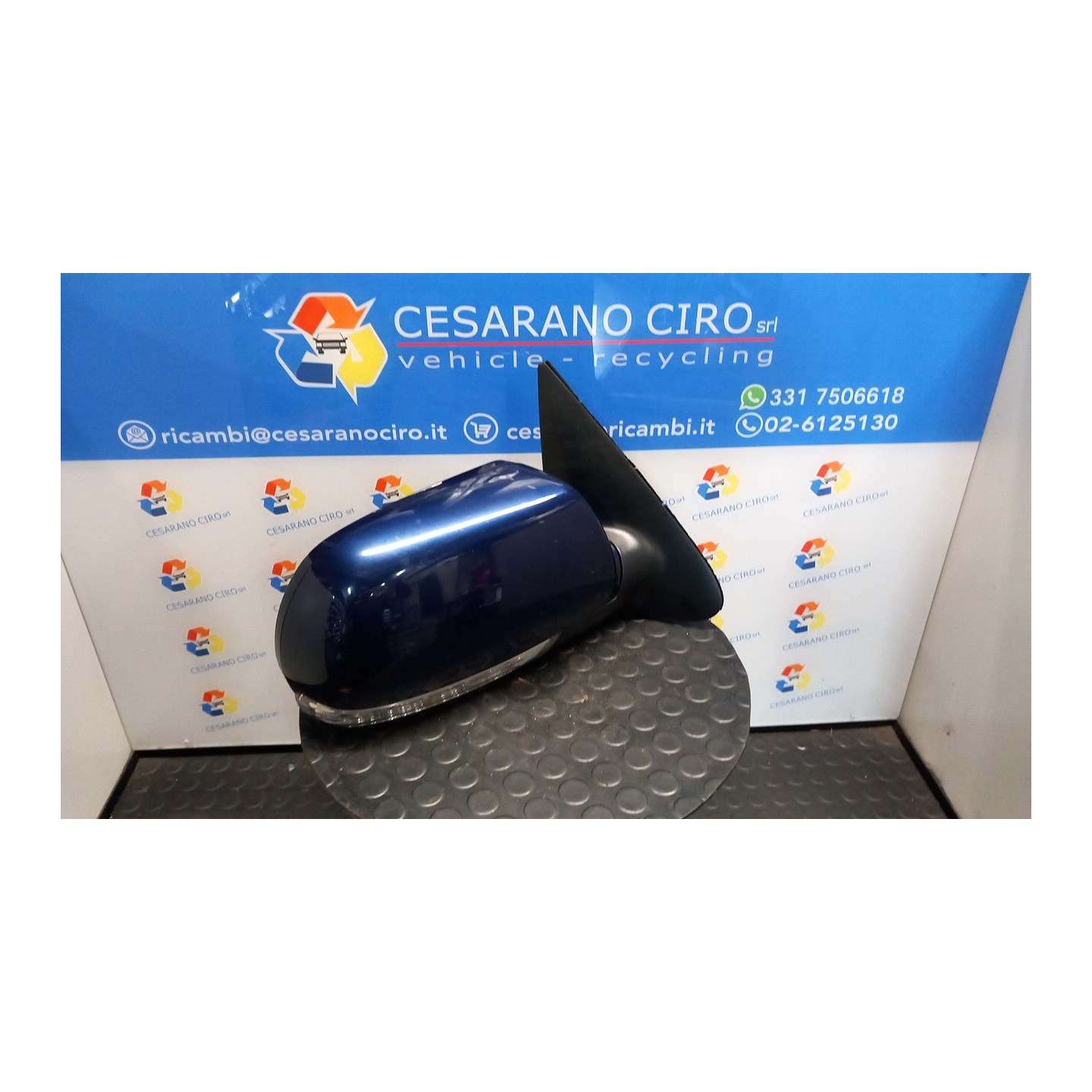RETROVISORE EST. REGOLAZ. ELETTR. DX. 052 HYUNDAI SANTA FE 2A SERIE (03/06-12/10 D4EB 876202B100