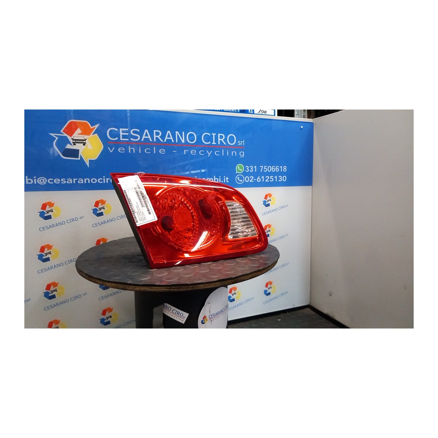FANALE POST. PARTE INT. DX. 054 HYUNDAI SANTA FE 2A SERIE (03/06-12/10 D4EB 924062B020