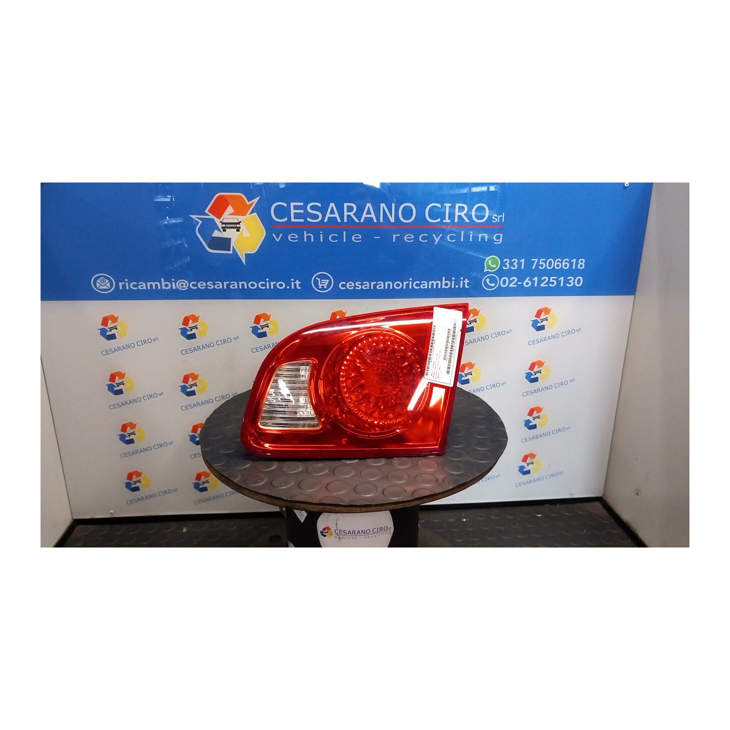 FANALE POST. PARTE INT. SX. 055 HYUNDAI SANTA FE 2A SERIE (03/06-12/10 D4EB 924052B020