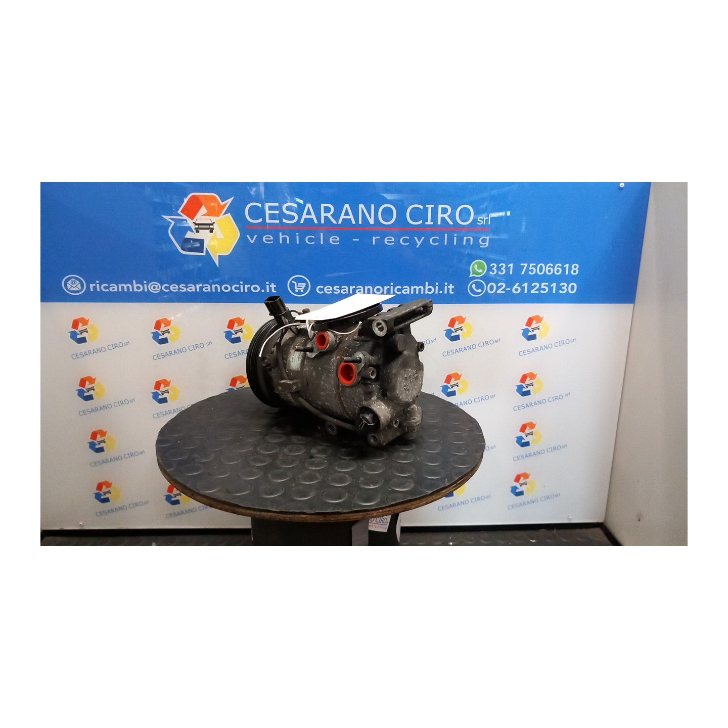 COMPRESSORE A/C 068 KIA SPORTAGE 3A SERIE (09/10-06/14 D4FD 977012Y100