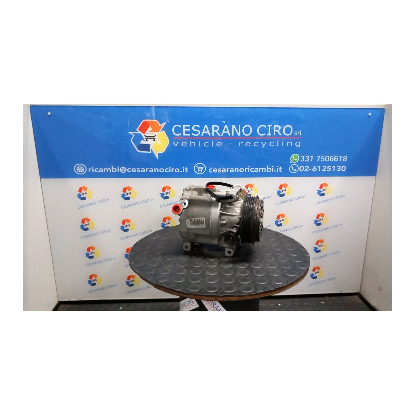 COMPRESSORE A/C 009 FIAT IDEA (2S) (10/03-12/10) 843A1000 51747318
