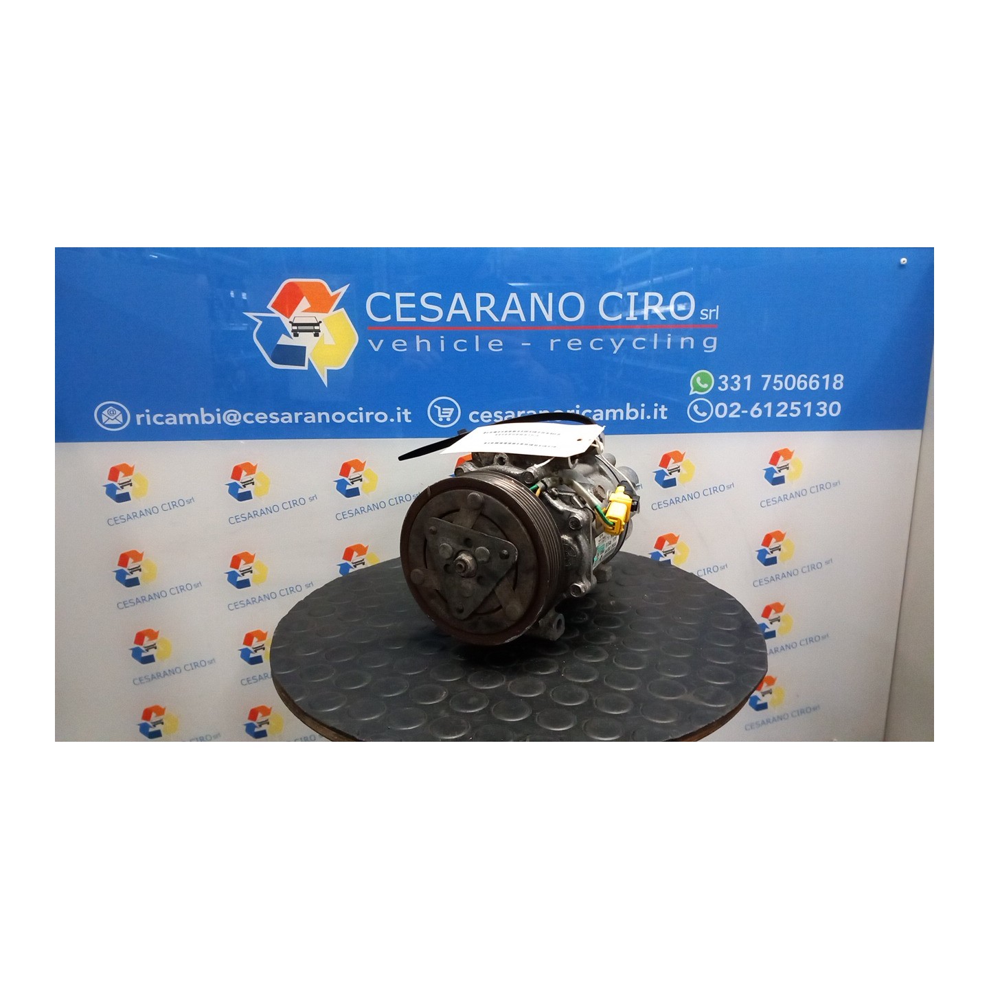 COMPRESSORE A/C OPR 10059- 016 PEUGEOT 807 (09/02-10/13) RHR 9800859180