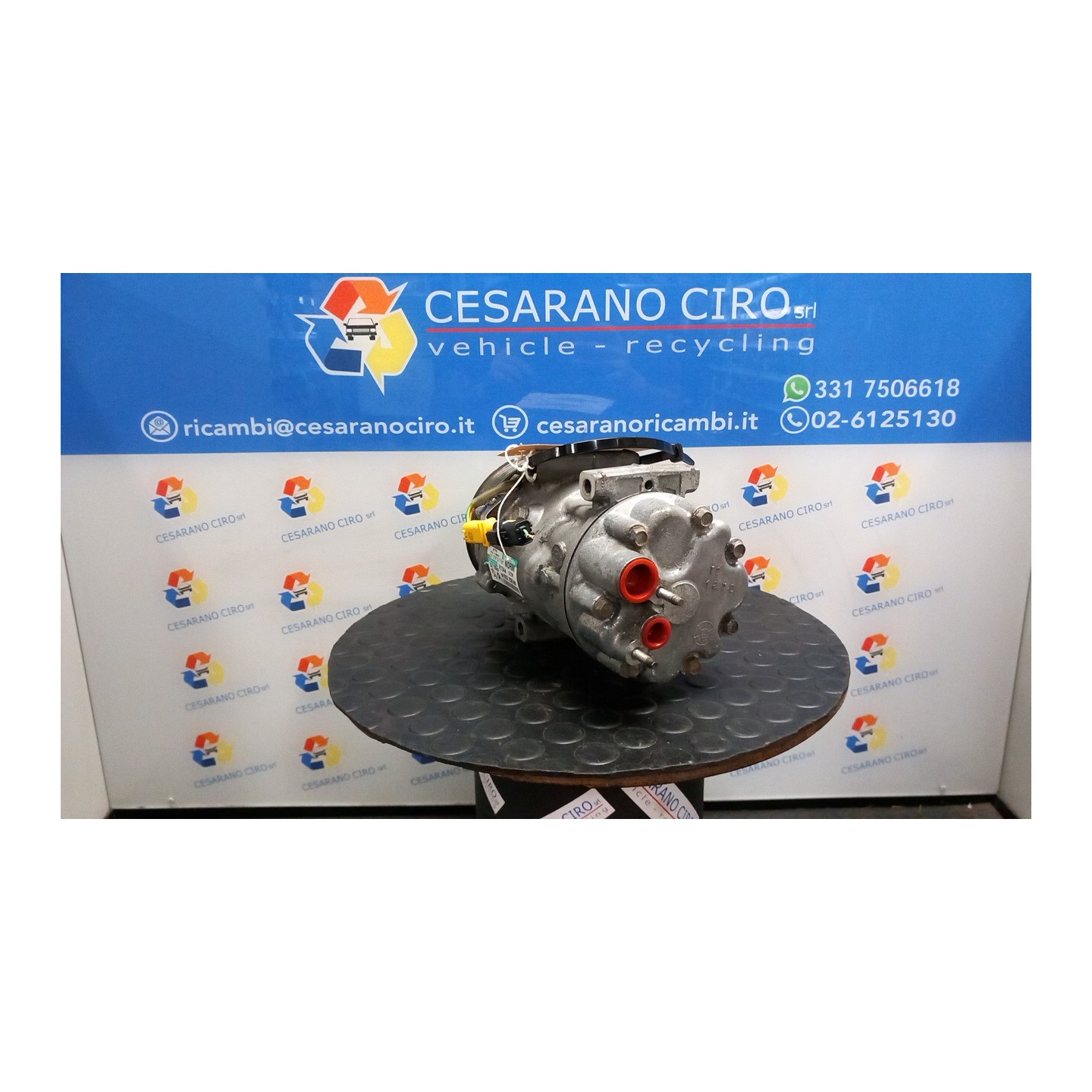 COMPRESSORE A/C OPR 10059- 016 PEUGEOT 807 (09/02-10/13) RHR 9800859180
