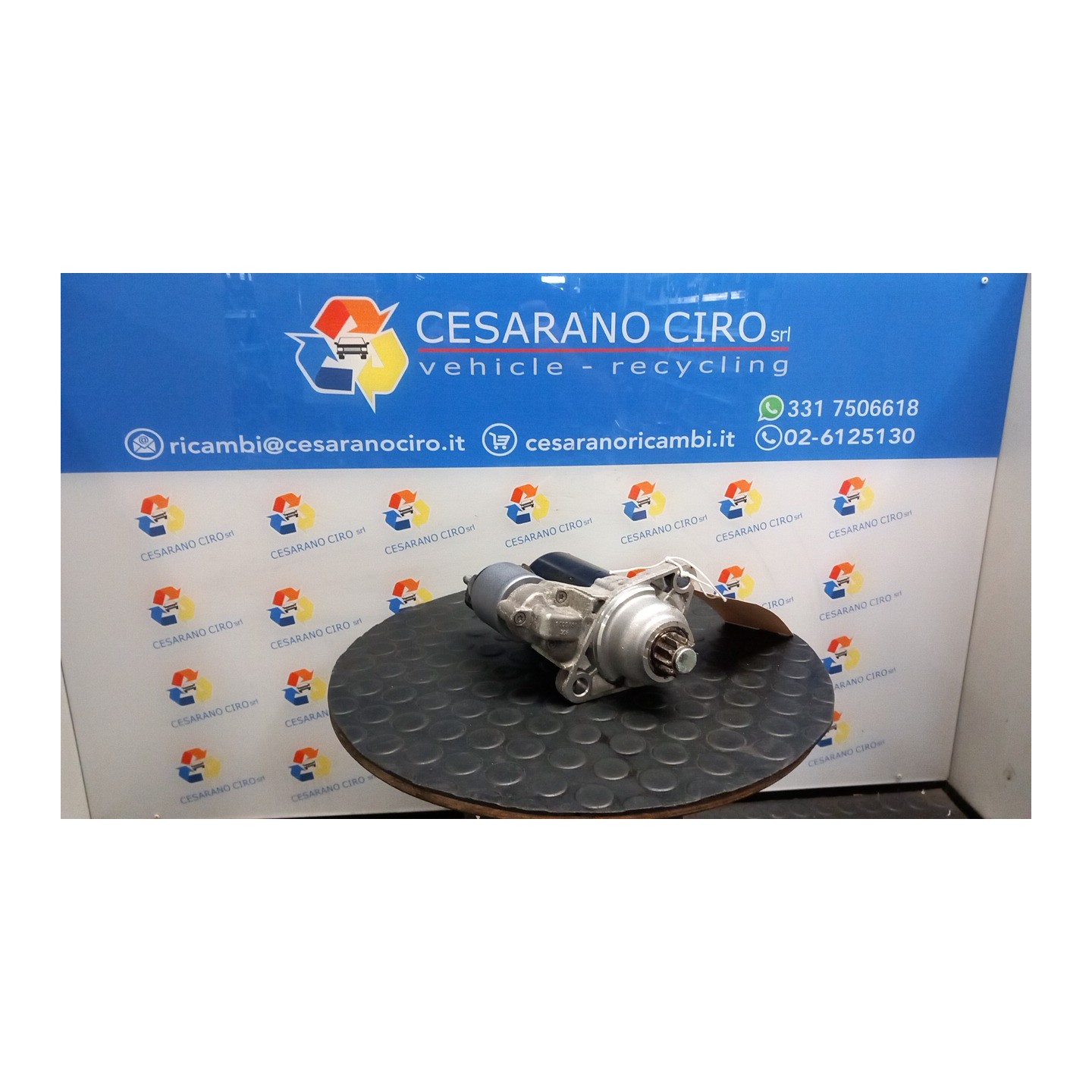 MOTORINO AVVIAMENTO 1.0KW BOSCH 045 VOLKSWAGEN GOLF (1K) (10/03-12/09) BSE 02T911023MX