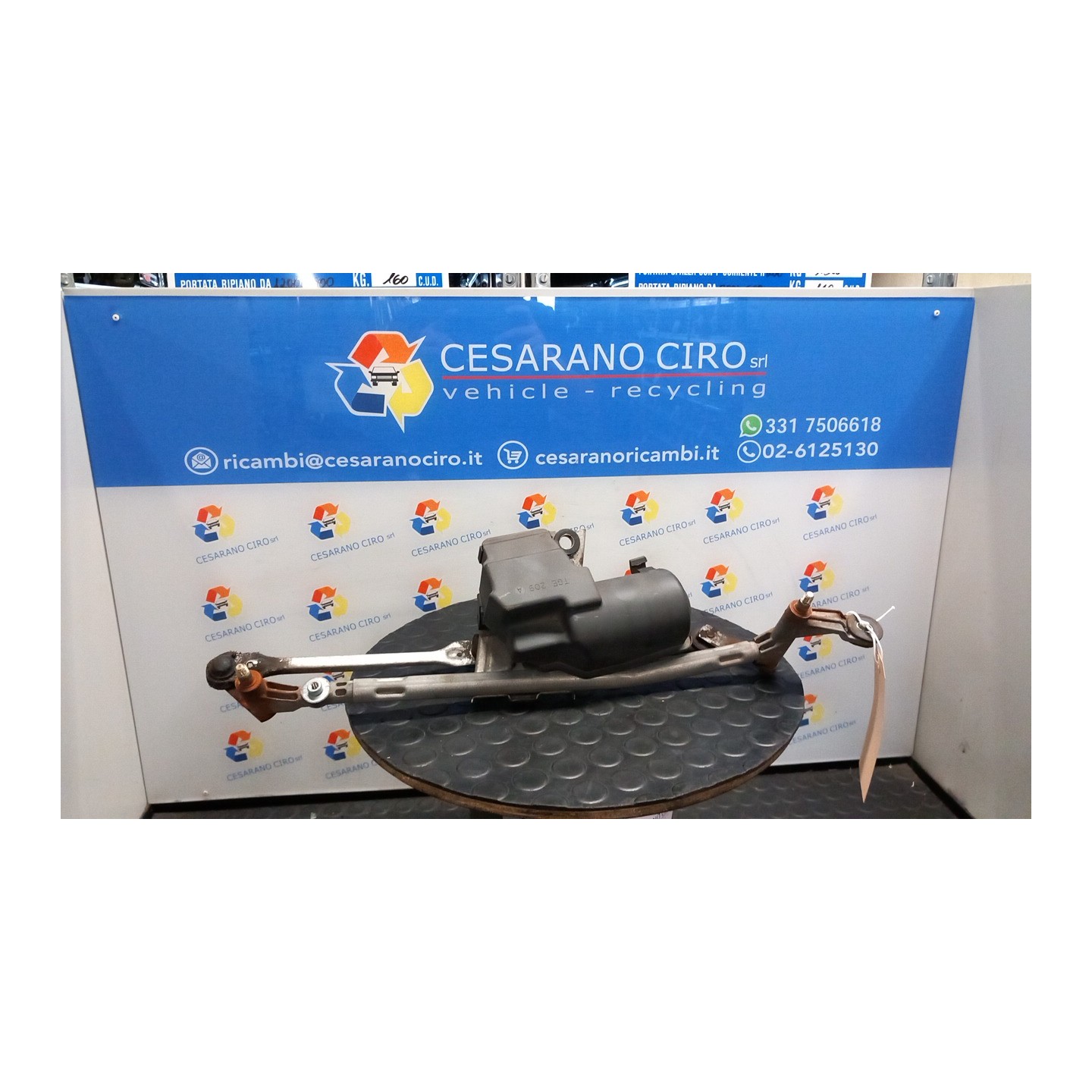 MECCANISMO TERGIPARABREZZA CON MOTORINO 026 LANCIA Y (10/00-03/04) 188A4000 46408351