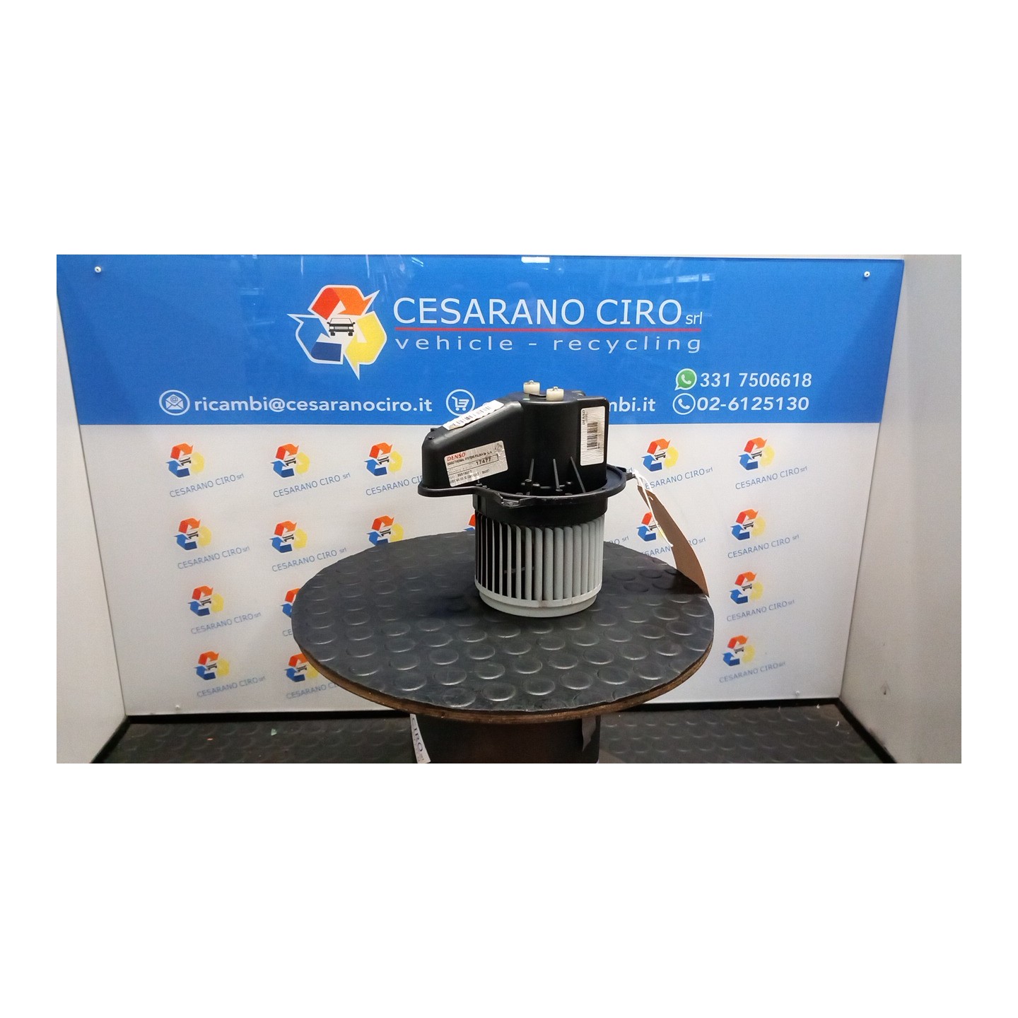 MOTORINO VENTILAZIONE ABITACOLO 040 LANCIA YPSILON (TK) (04/11-06/16) 169A4000 77366105