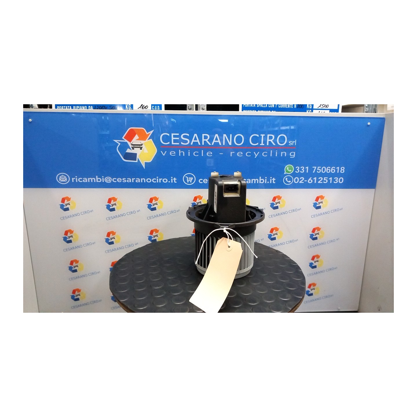 MOTORINO VENTILAZIONE ABITACOLO 040 LANCIA YPSILON (TK) (04/11-06/16) 169A4000 77366105