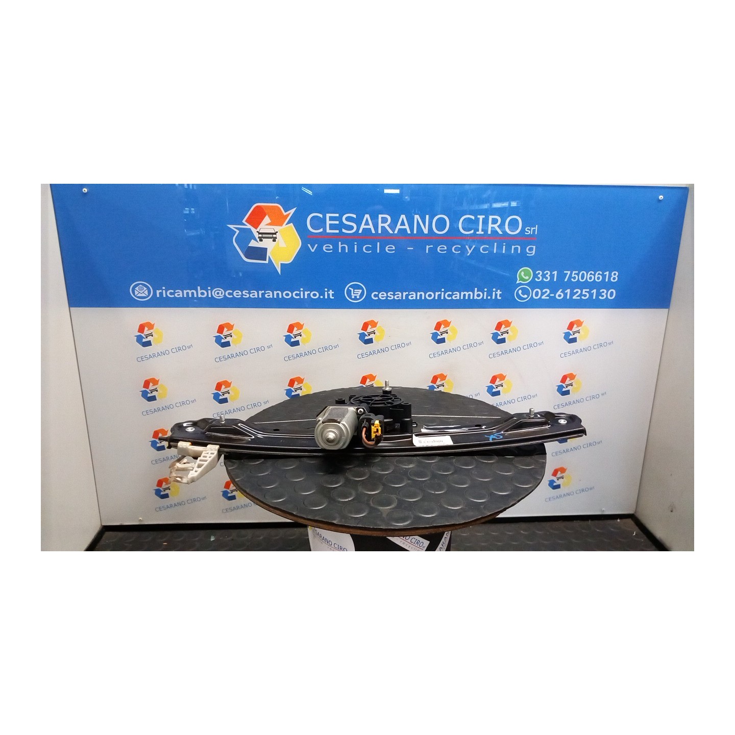 ALZACRISTALLO ELETTR. PORTA ANT. C/MOTORINO SX. 043 LANCIA YPSILON (TK) (04/11-06/16) 169A4000 52096802