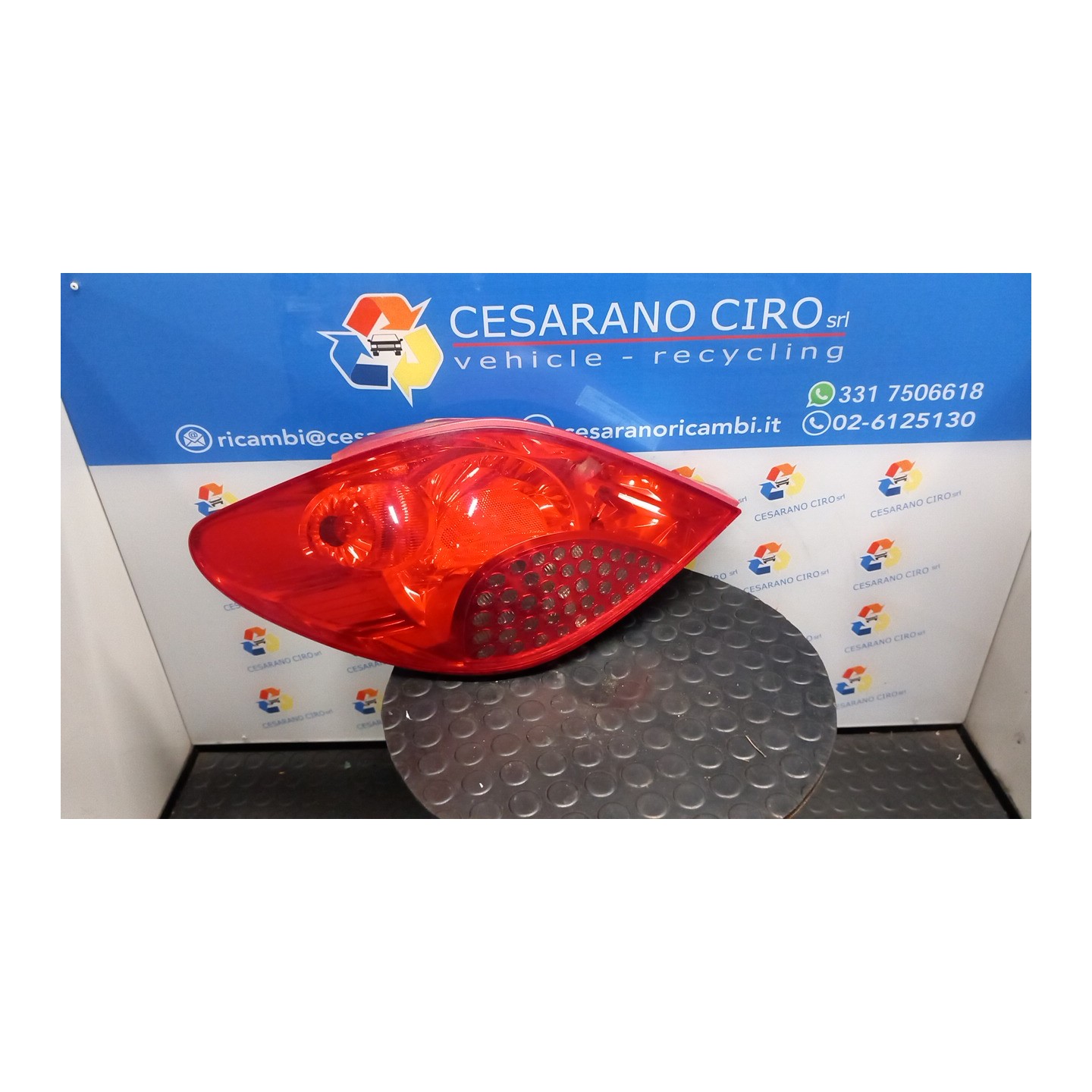 FANALE POST. SX. 056 PEUGEOT 207 (04/06-06/09) 8HZ 6350Y7