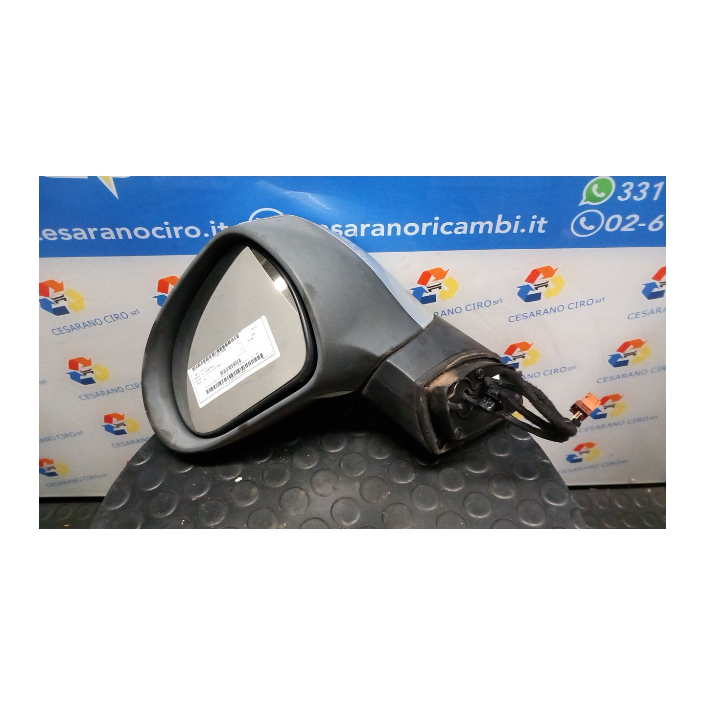 RETROVISORE EST. REGOLAZ. ELETTR. RIPIEGHEVOLE SX. 058 PEUGEOT 207 (04/06-06/09) 8HZ 8149ZJ