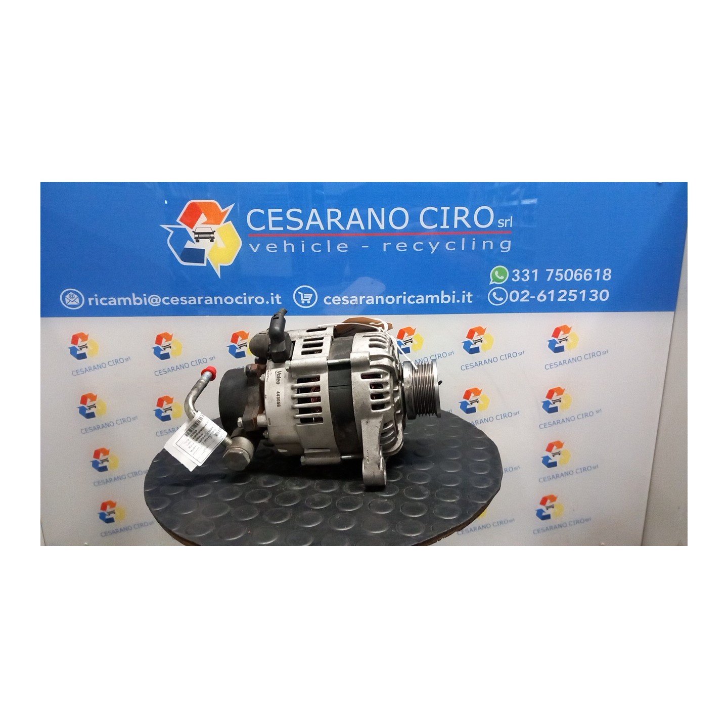 ALTERNATORE 11-05- 075 HYUNDAI SANTA FE 2A SERIE (03/06-12/10 D4EB 3730027030