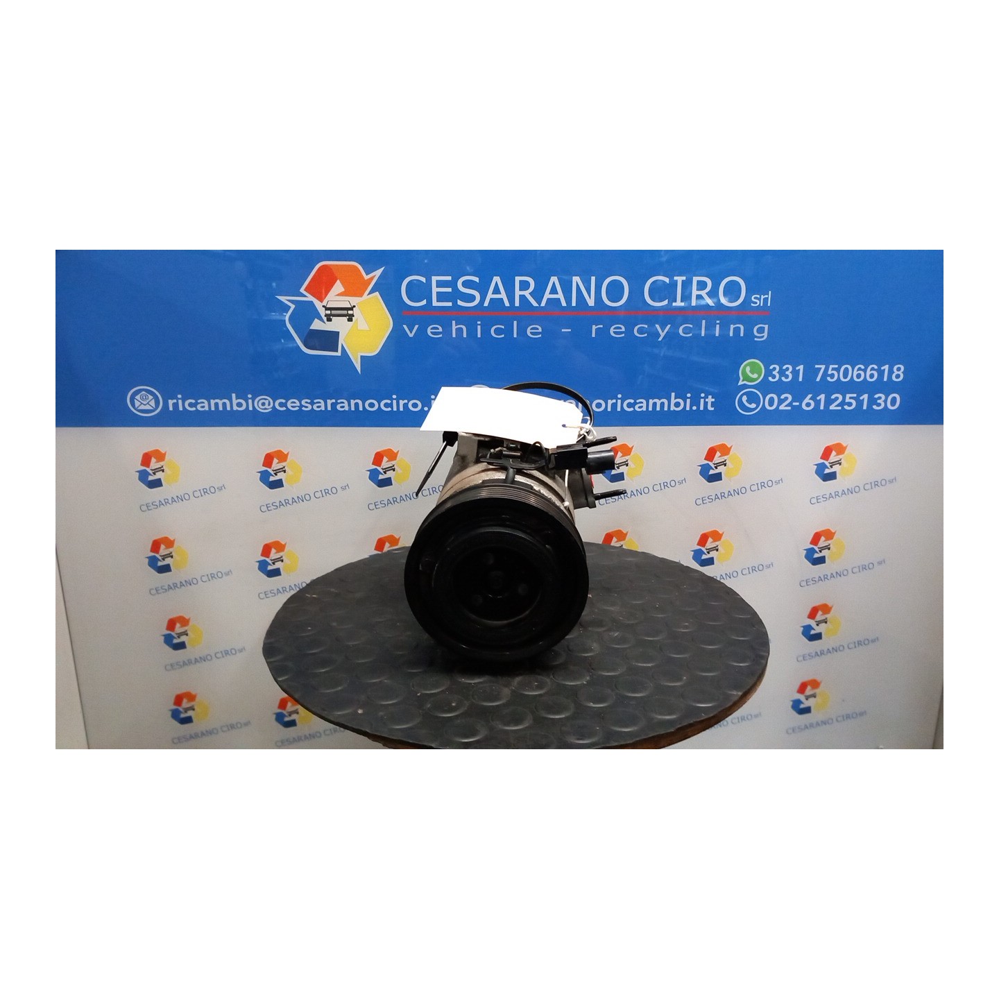 COMPRESSORE A/C 076 HYUNDAI SANTA FE 2A SERIE (03/06-12/10 D4EB 977012B101