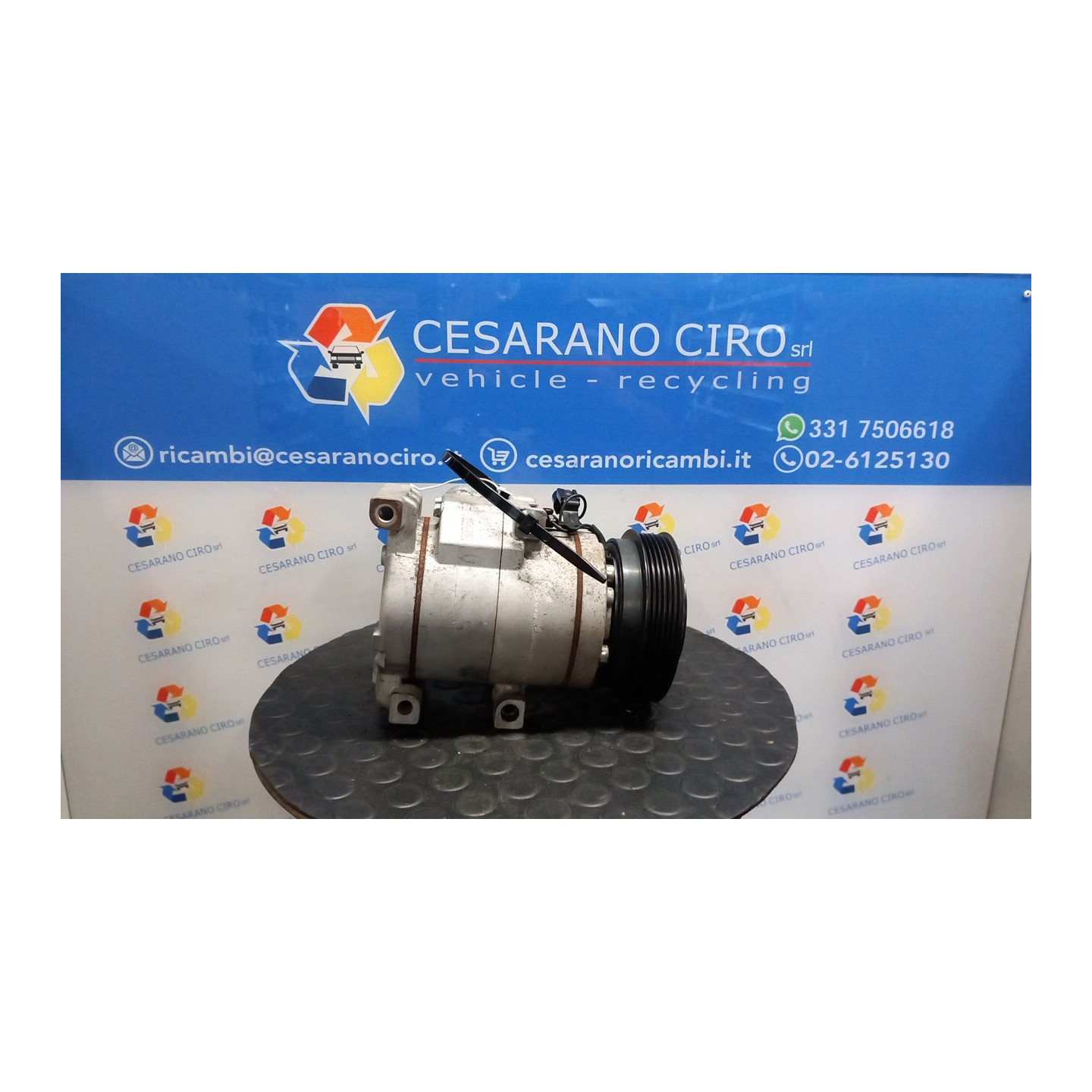 COMPRESSORE A/C 076 HYUNDAI SANTA FE 2A SERIE (03/06-12/10 D4EB 977012B101