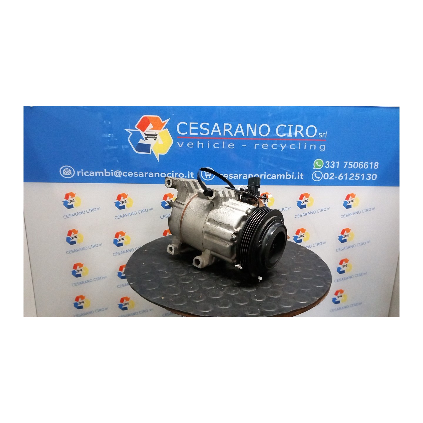 COMPRESSORE A/C 081 KIA SPORTAGE 3A SERIE (09/10-06/14 D4FD 977012Y100